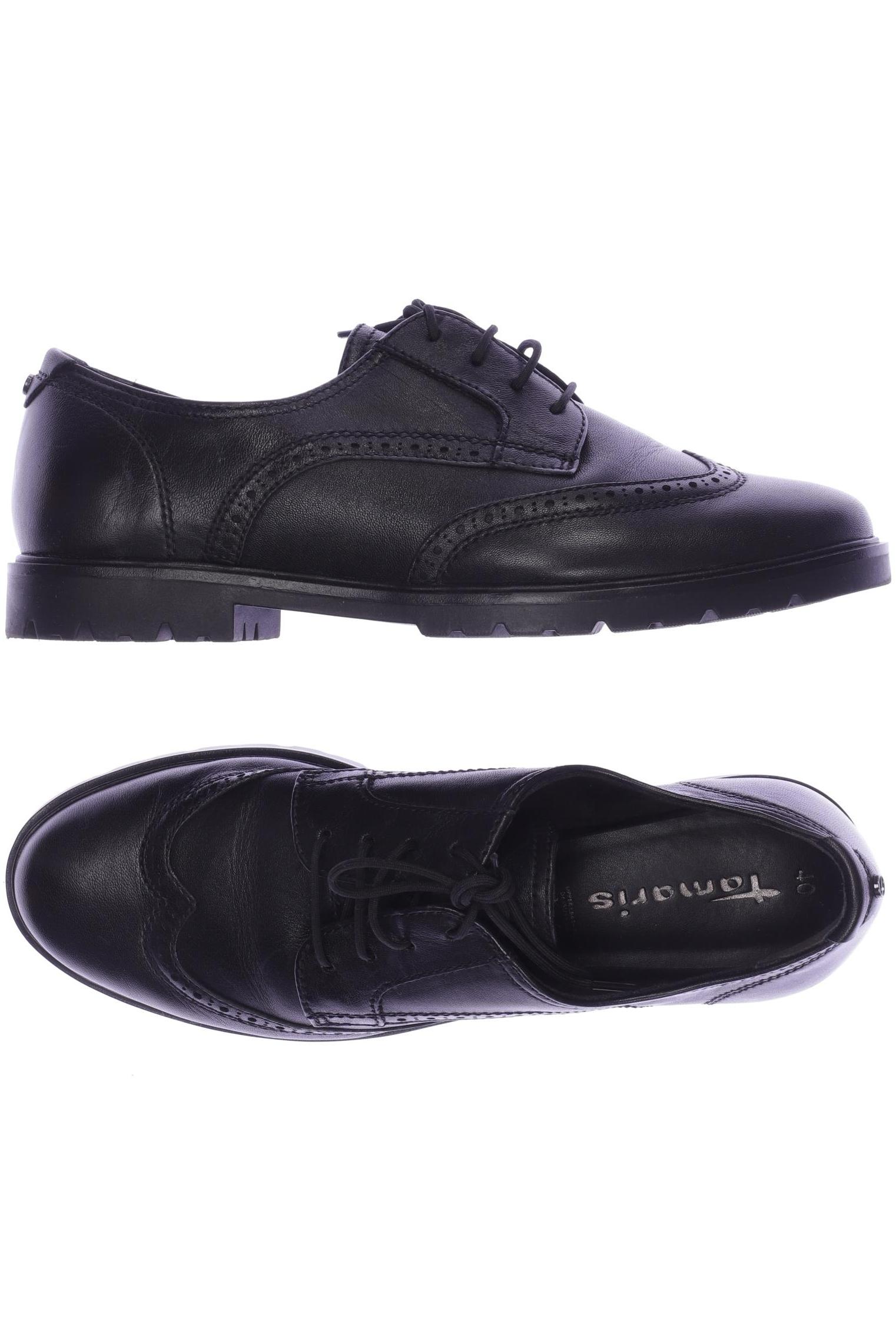 

Tamaris Damen Halbschuh, schwarz, Gr. 40