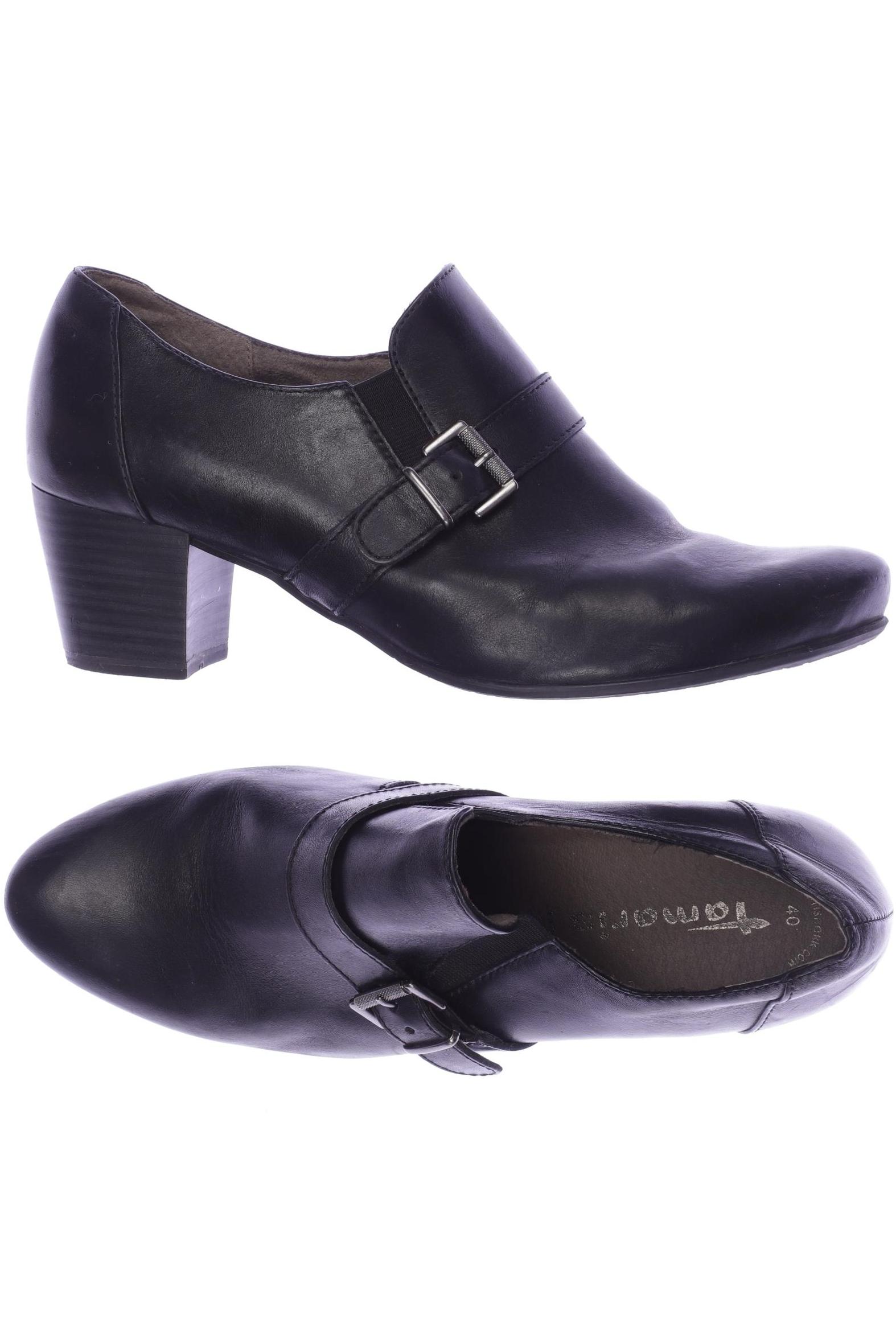 

Tamaris Damen Halbschuh, schwarz, Gr. 40