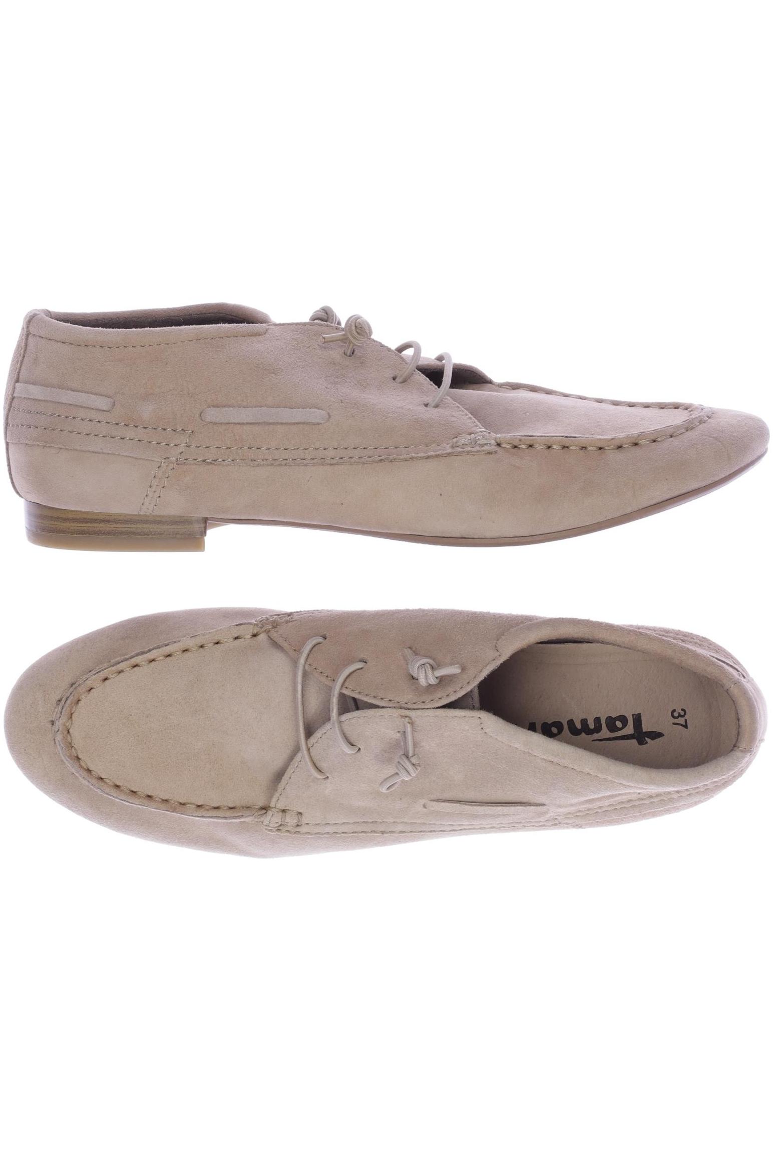 

Tamaris Damen Halbschuh, beige, Gr. 37