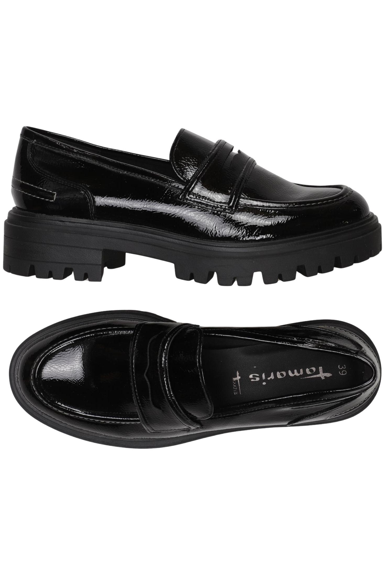 

Tamaris Damen Halbschuh, schwarz, Gr. 39