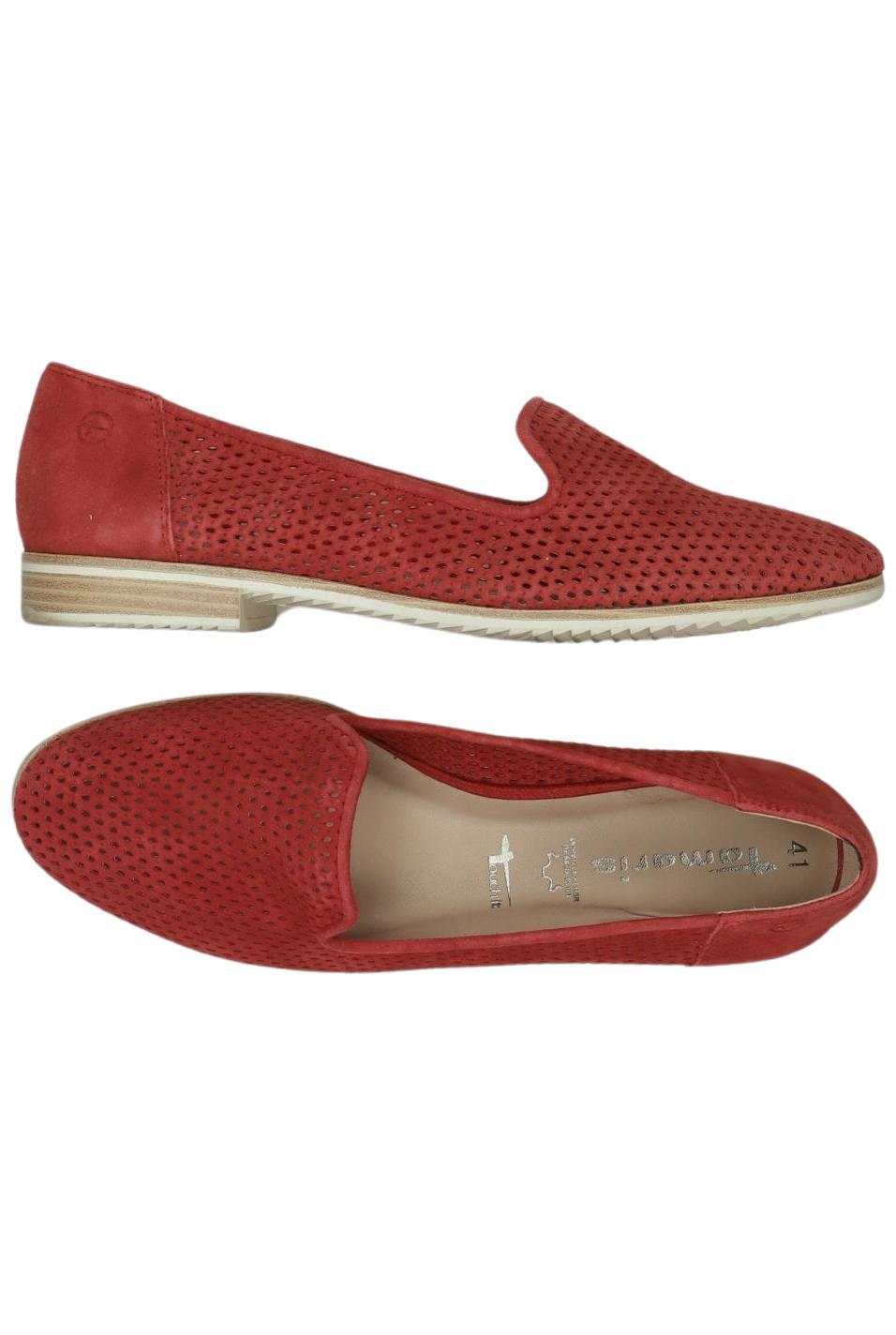 

Tamaris Damen Halbschuh, rot, Gr. 41