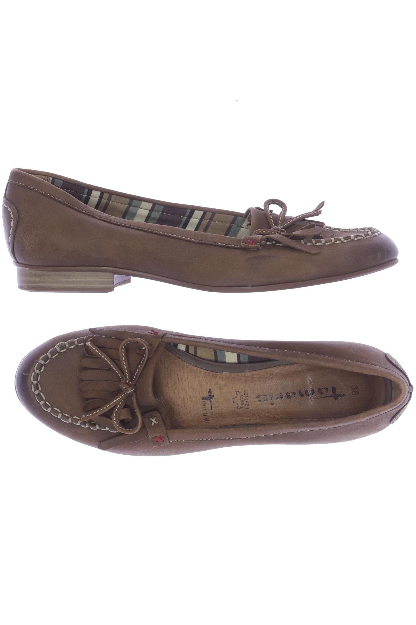 

Tamaris Damen Halbschuh, braun, Gr. 38