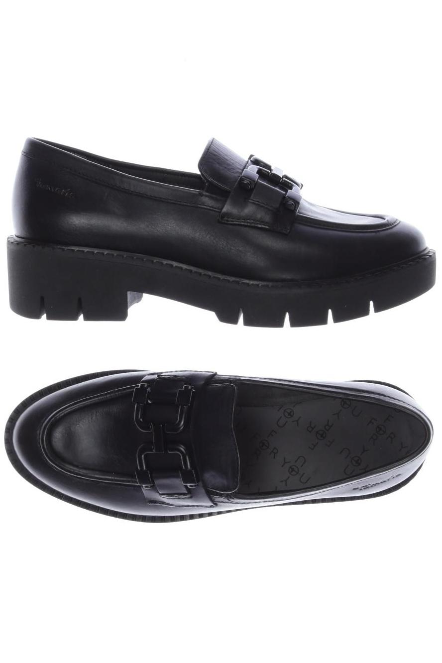 

Tamaris Damen Halbschuh, schwarz, Gr. 38