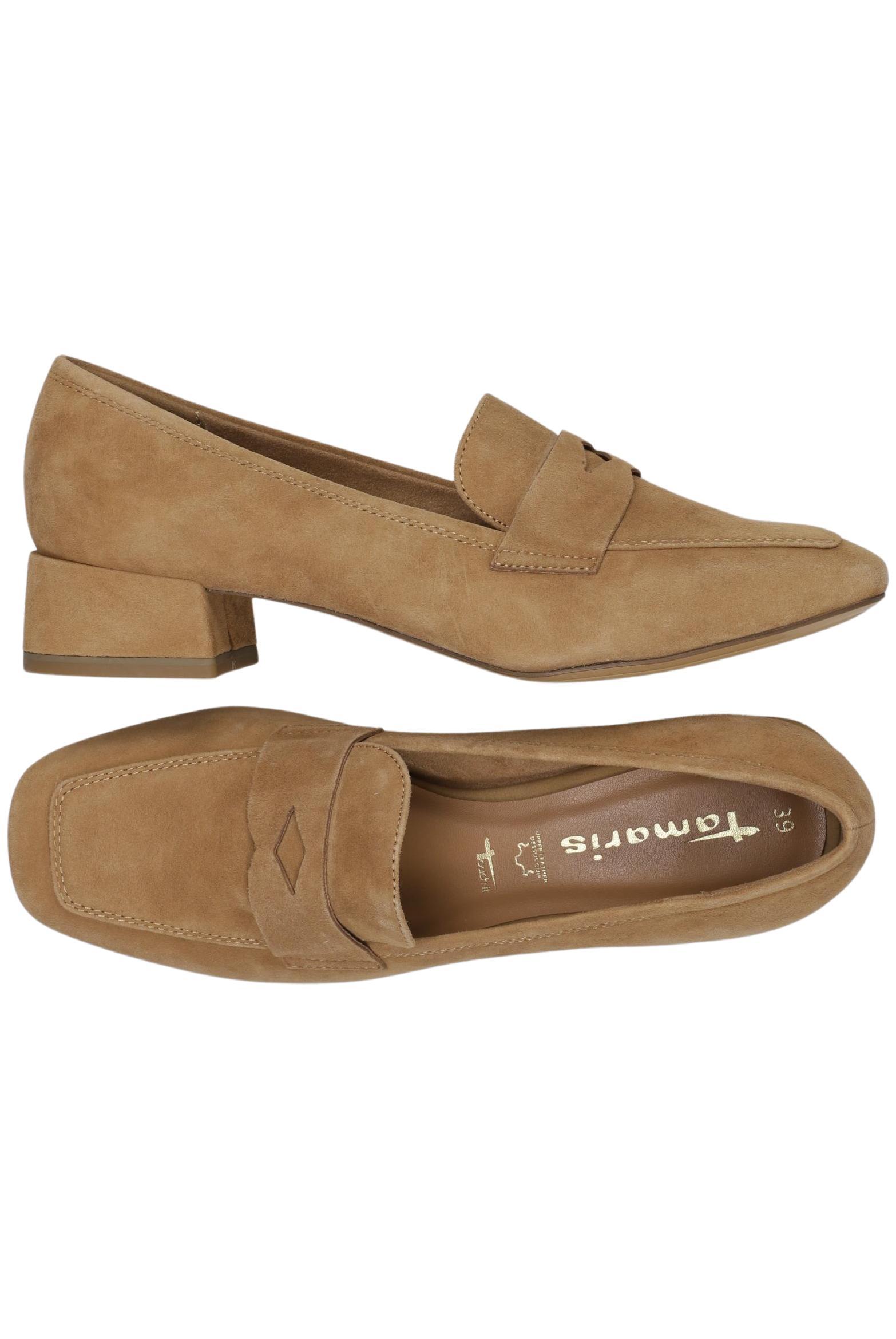 

Tamaris Damen Halbschuh, beige, Gr. 39