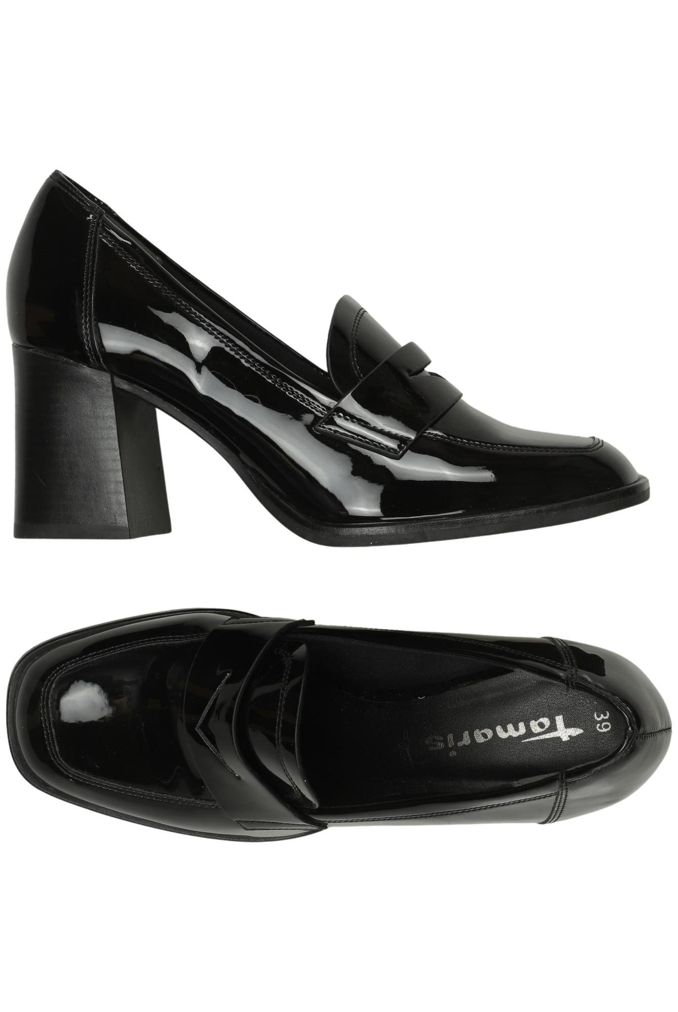 

Tamaris Damen Halbschuh, schwarz, Gr. 39