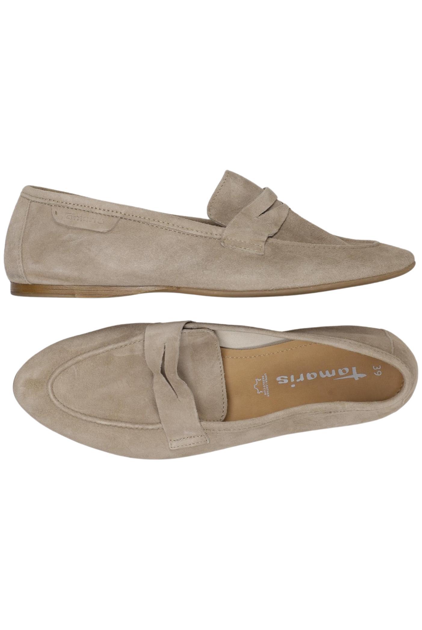 

Tamaris Damen Halbschuh, beige, Gr. 39