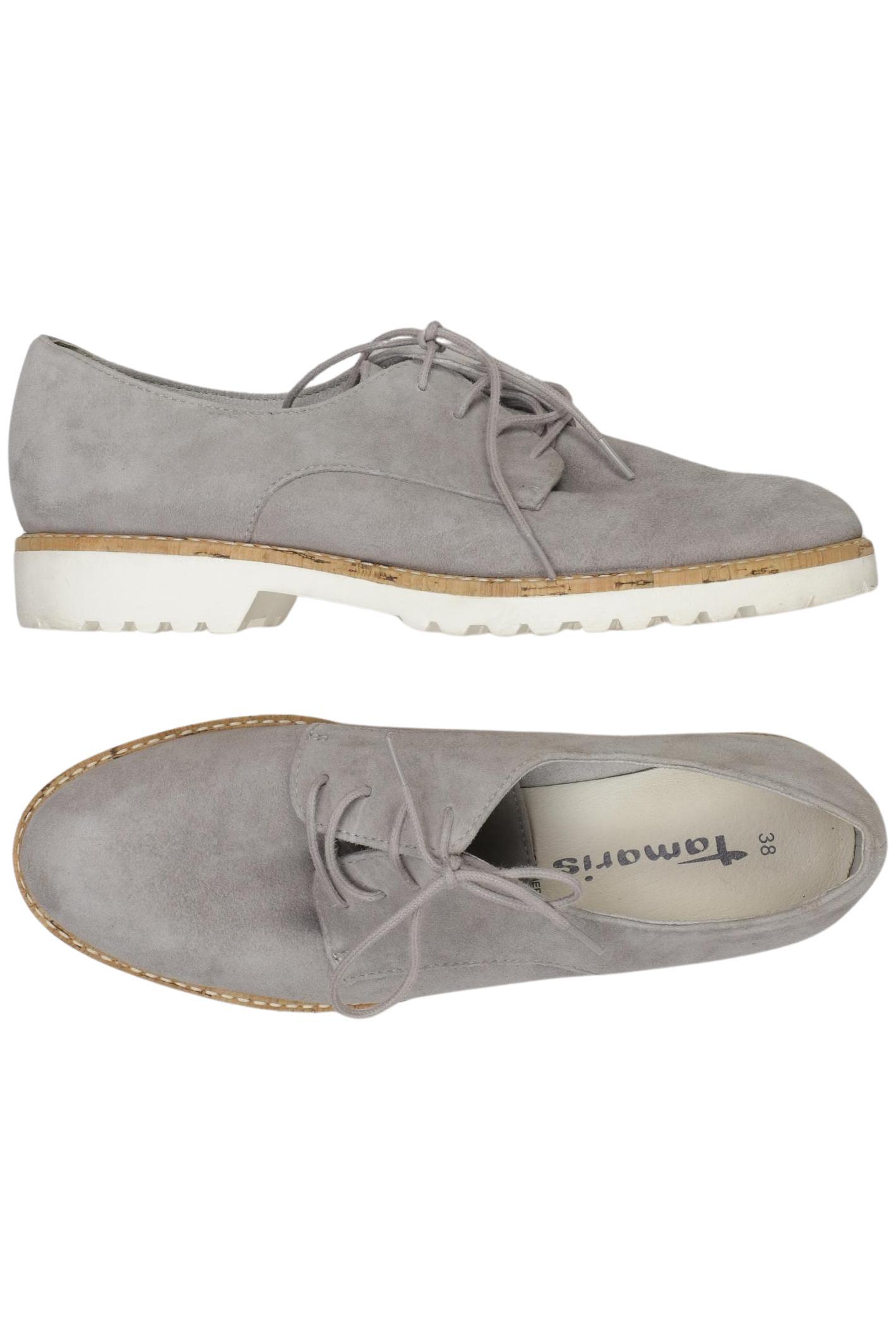 

Tamaris Damen Halbschuh, grau, Gr. 38