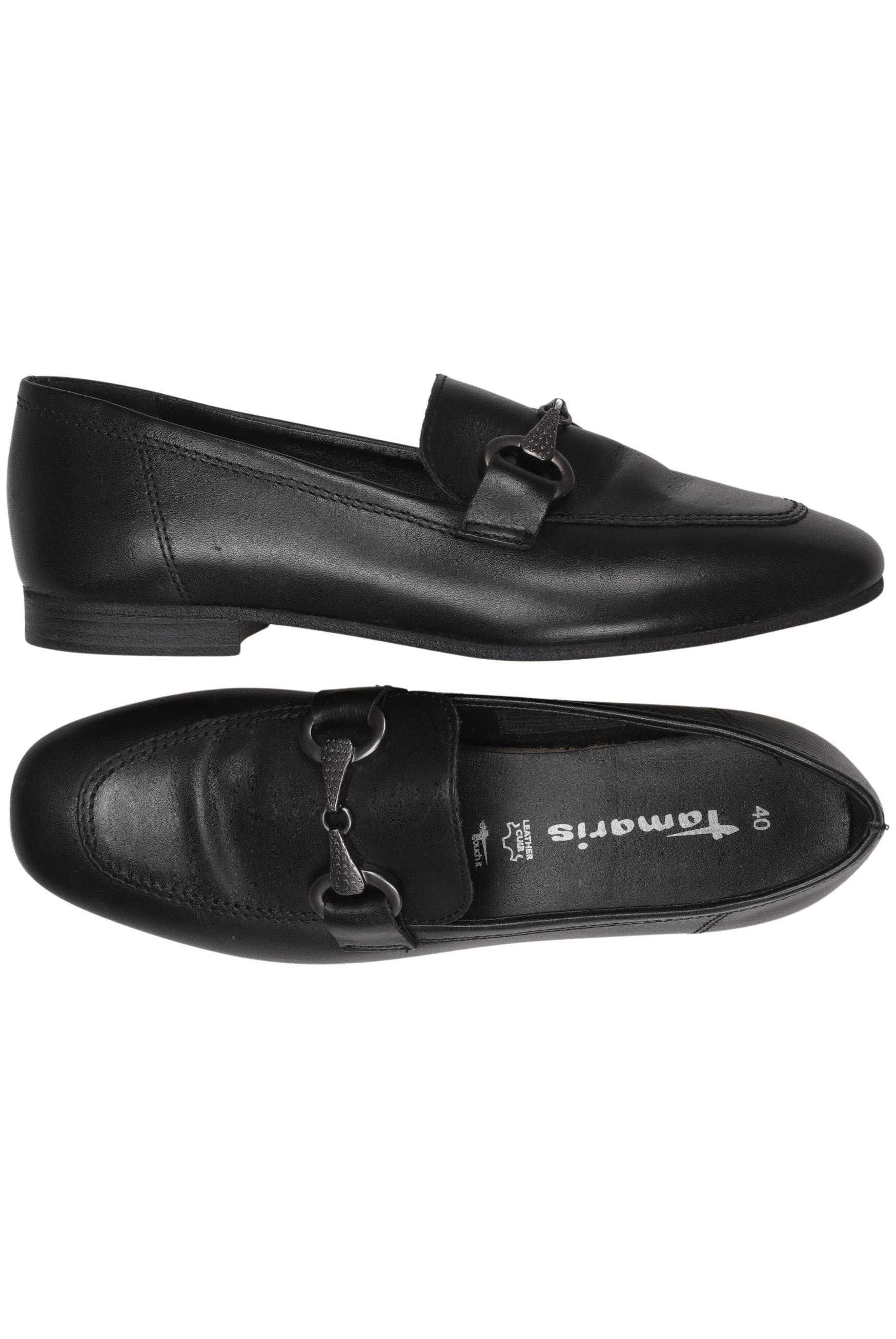 

Tamaris Damen Halbschuh, schwarz, Gr. 40