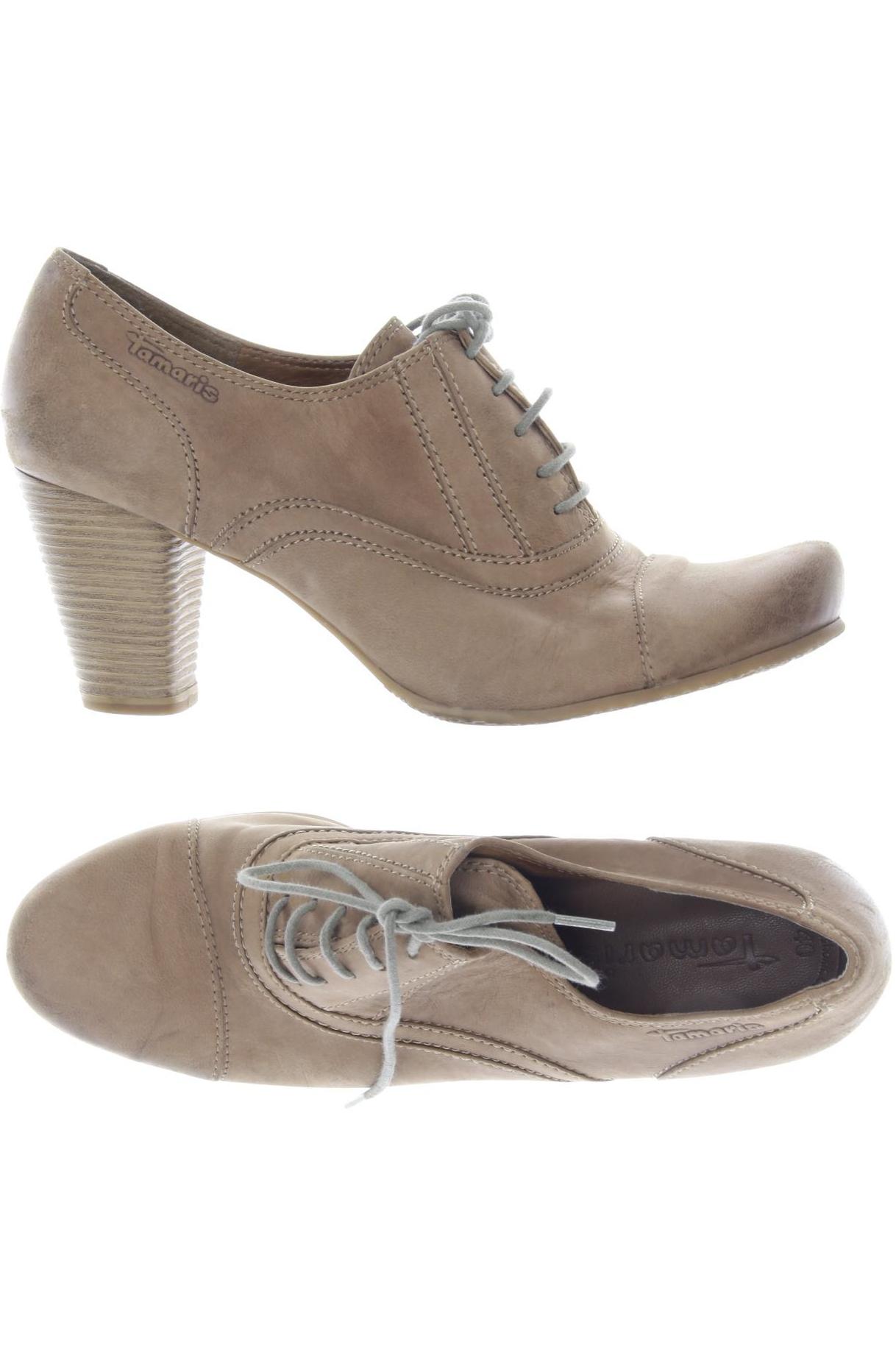 

Tamaris Damen Halbschuh, beige, Gr. 40