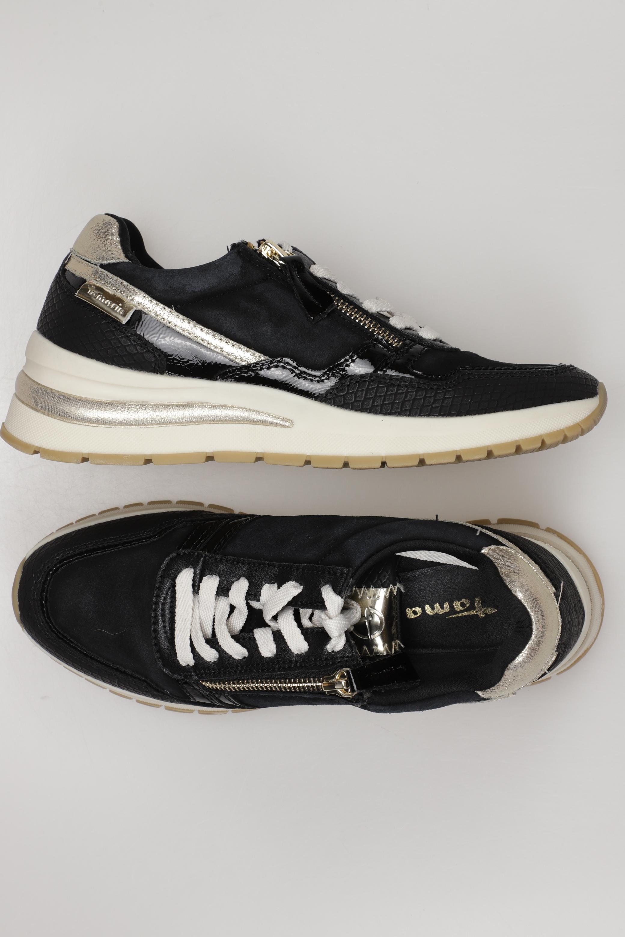 

Tamaris Damen Halbschuh, schwarz, Gr. 38