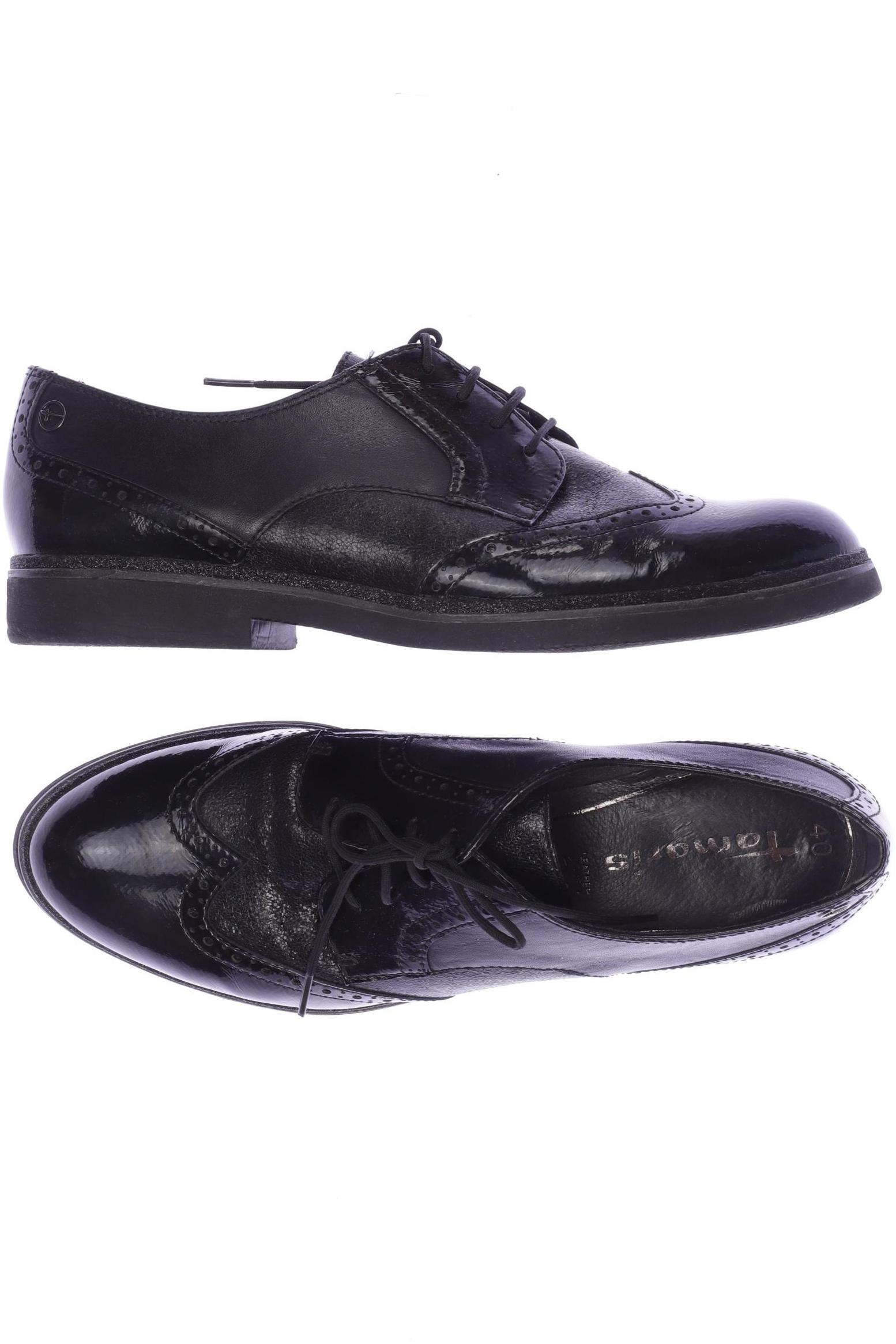 

Tamaris Damen Halbschuh, schwarz, Gr. 40