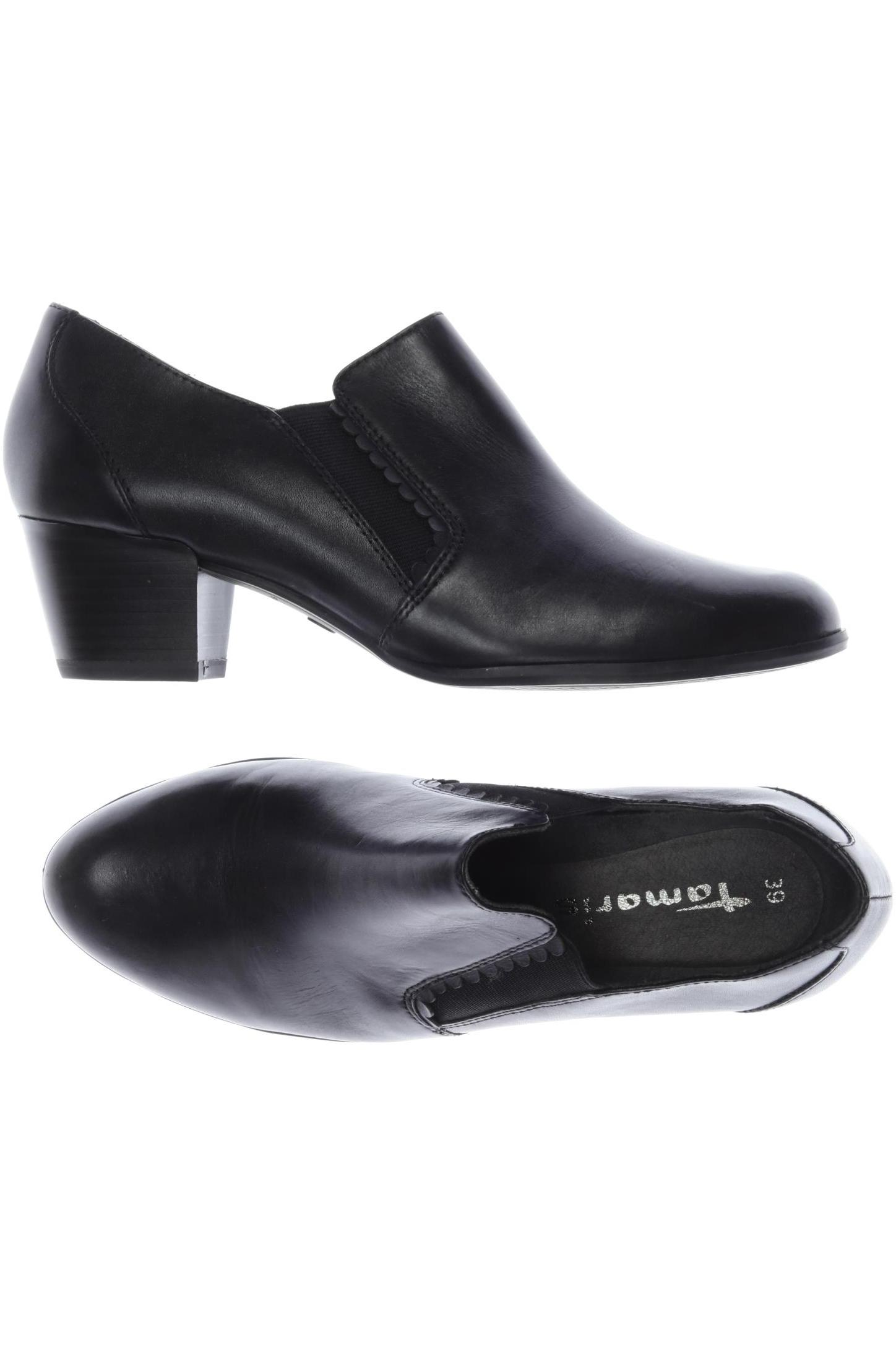 

Tamaris Damen Halbschuh, schwarz, Gr. 39