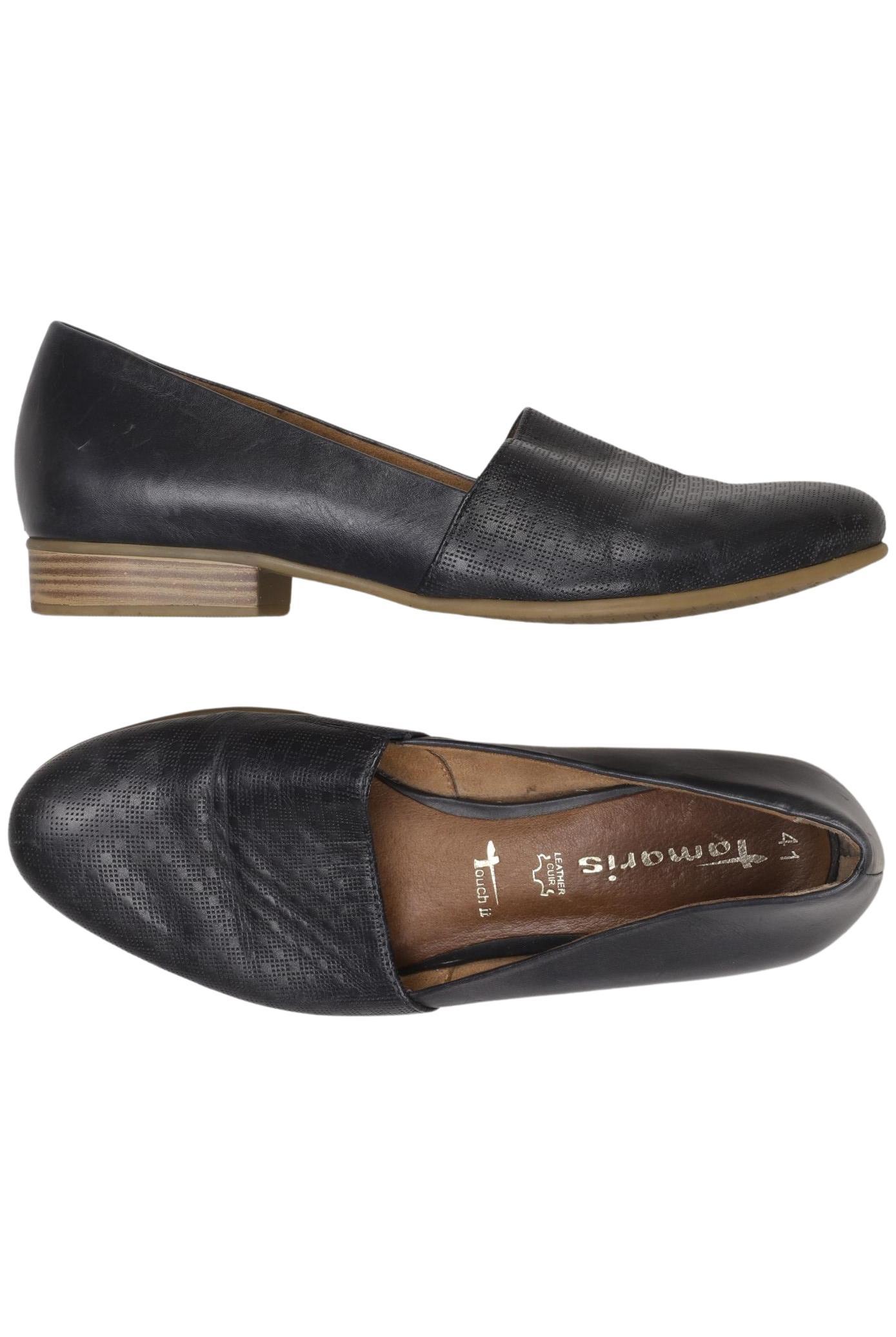 

Tamaris Damen Halbschuh, schwarz, Gr. 41