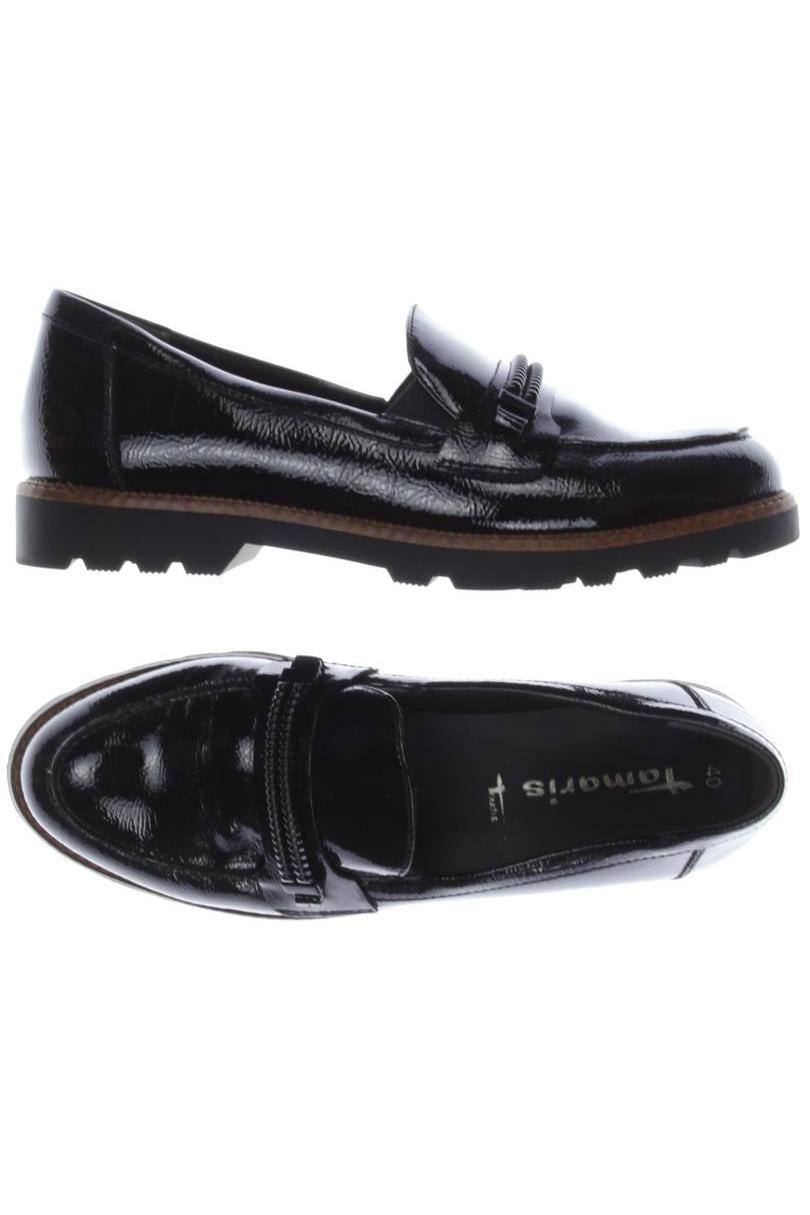 

Tamaris Damen Halbschuh, schwarz, Gr. 40
