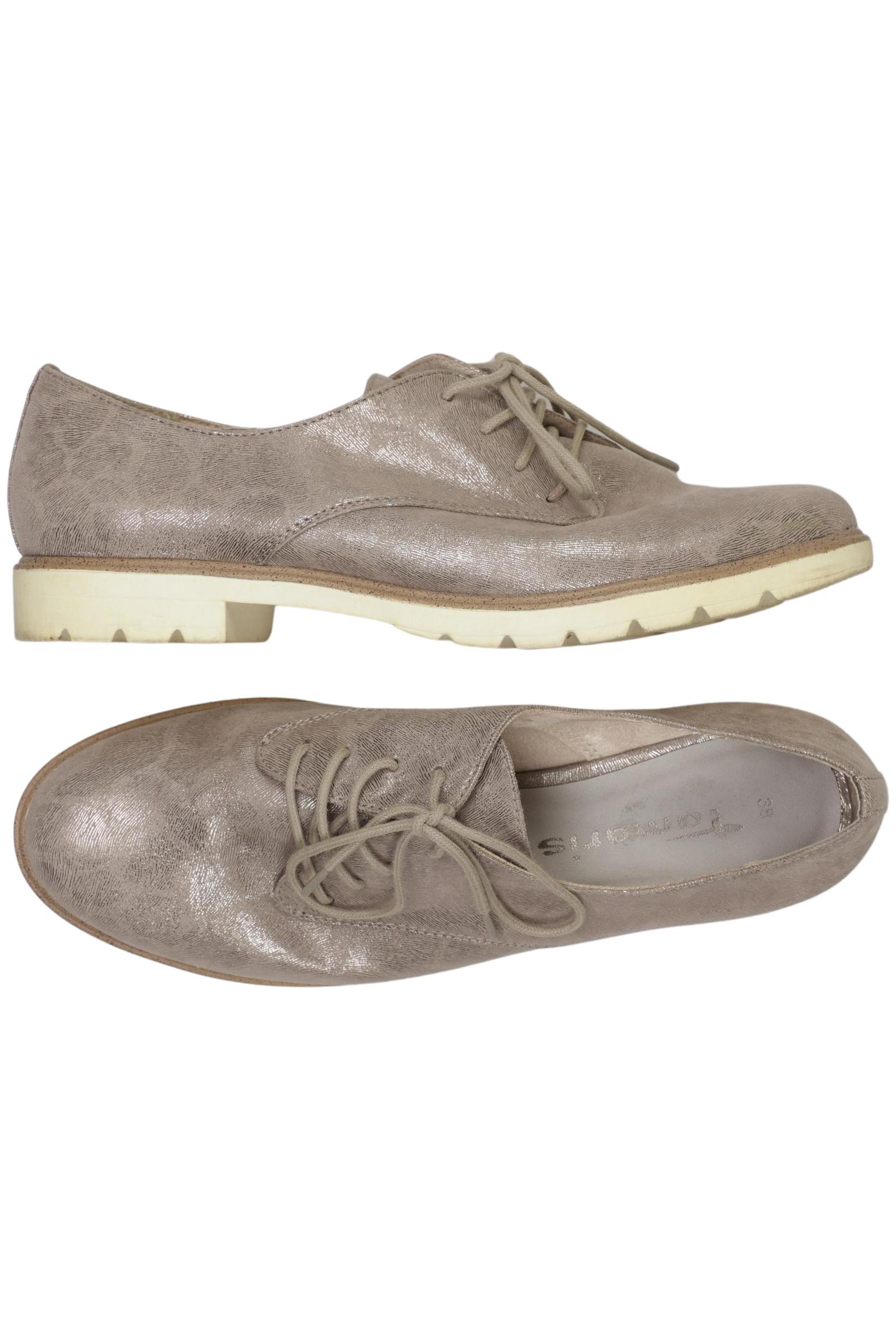 

Tamaris Damen Halbschuh, silber, Gr. 38