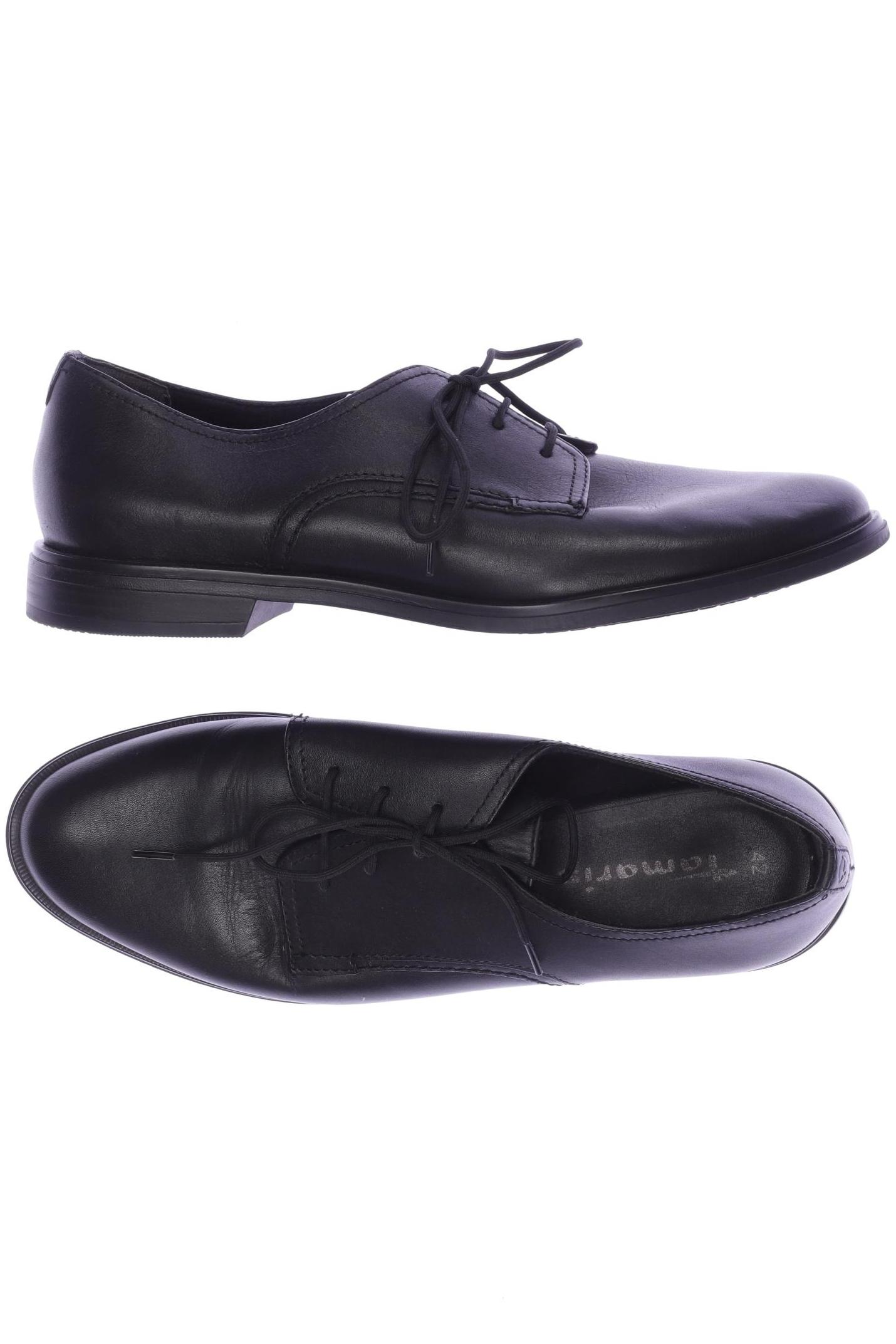 

Tamaris Damen Halbschuh, schwarz, Gr. 42