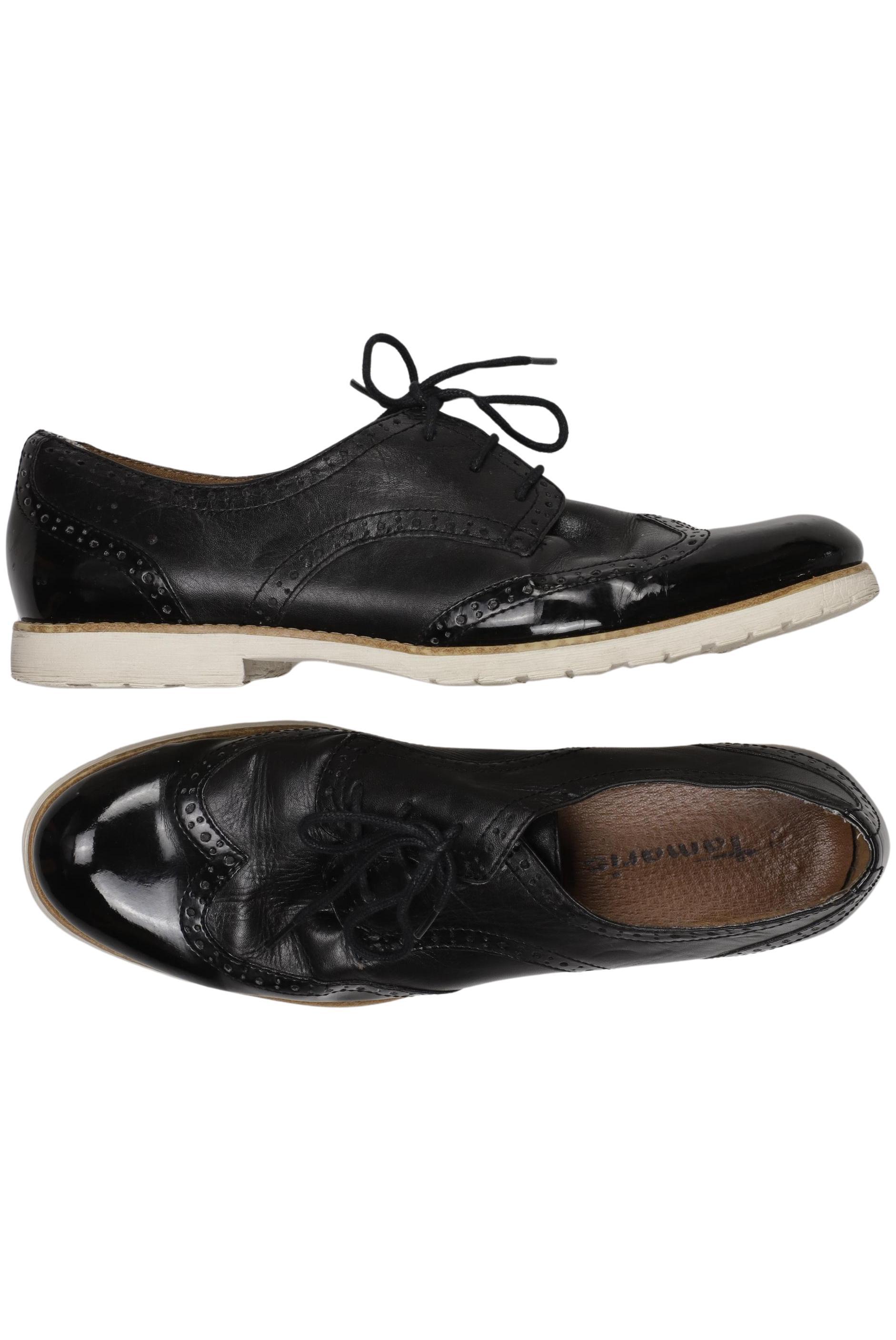

Tamaris Damen Halbschuh, schwarz, Gr. 42