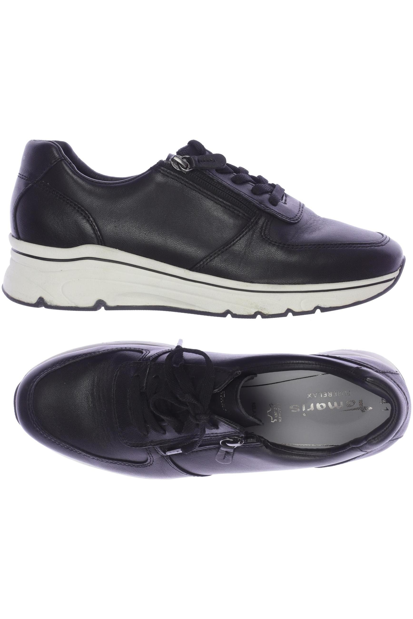 

Tamaris Damen Halbschuh, schwarz, Gr. 41
