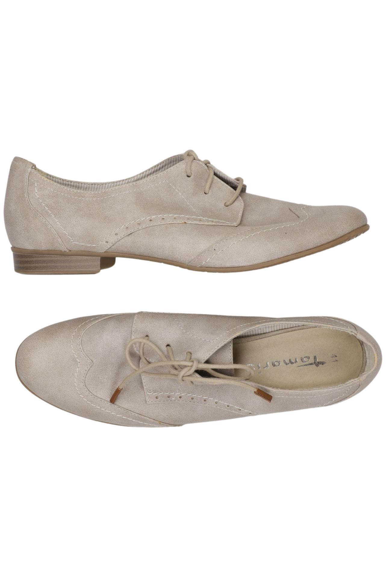 

Tamaris Damen Halbschuh, beige, Gr. 41