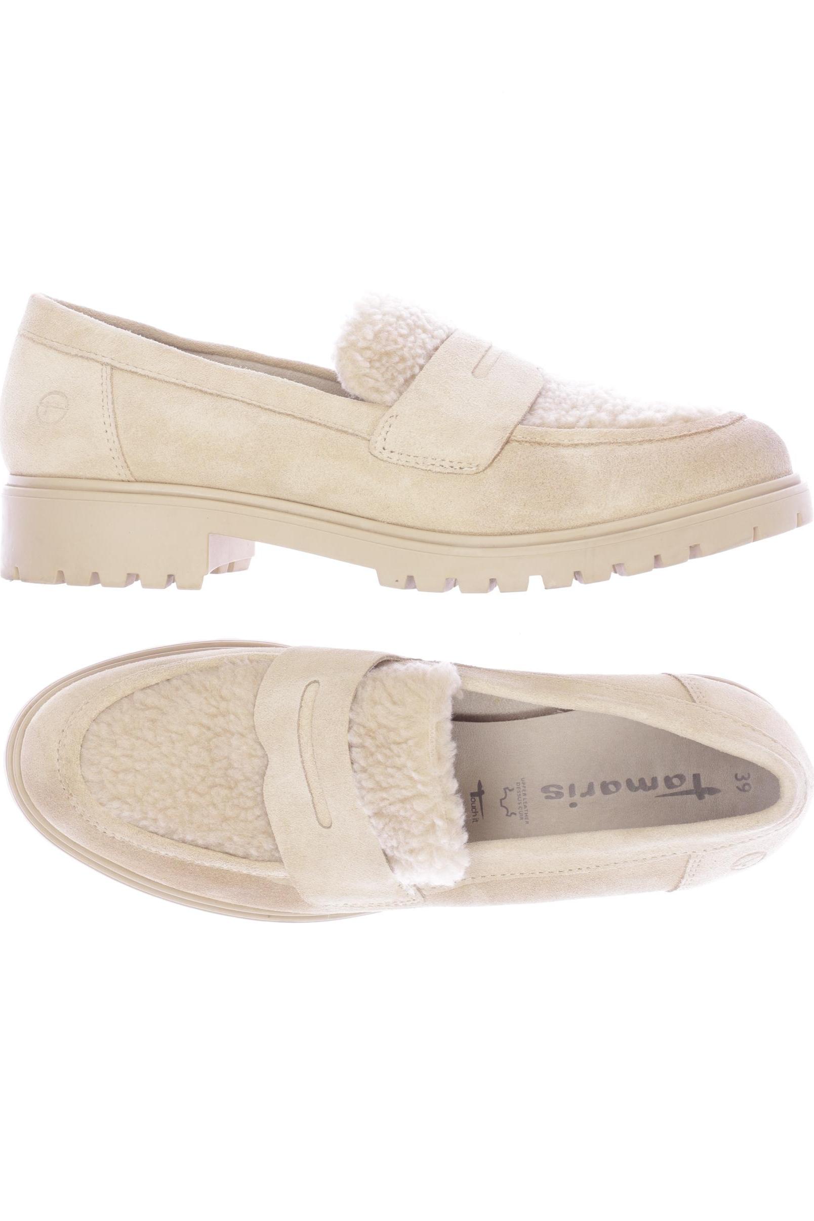 

Tamaris Damen Halbschuh, beige, Gr. 39