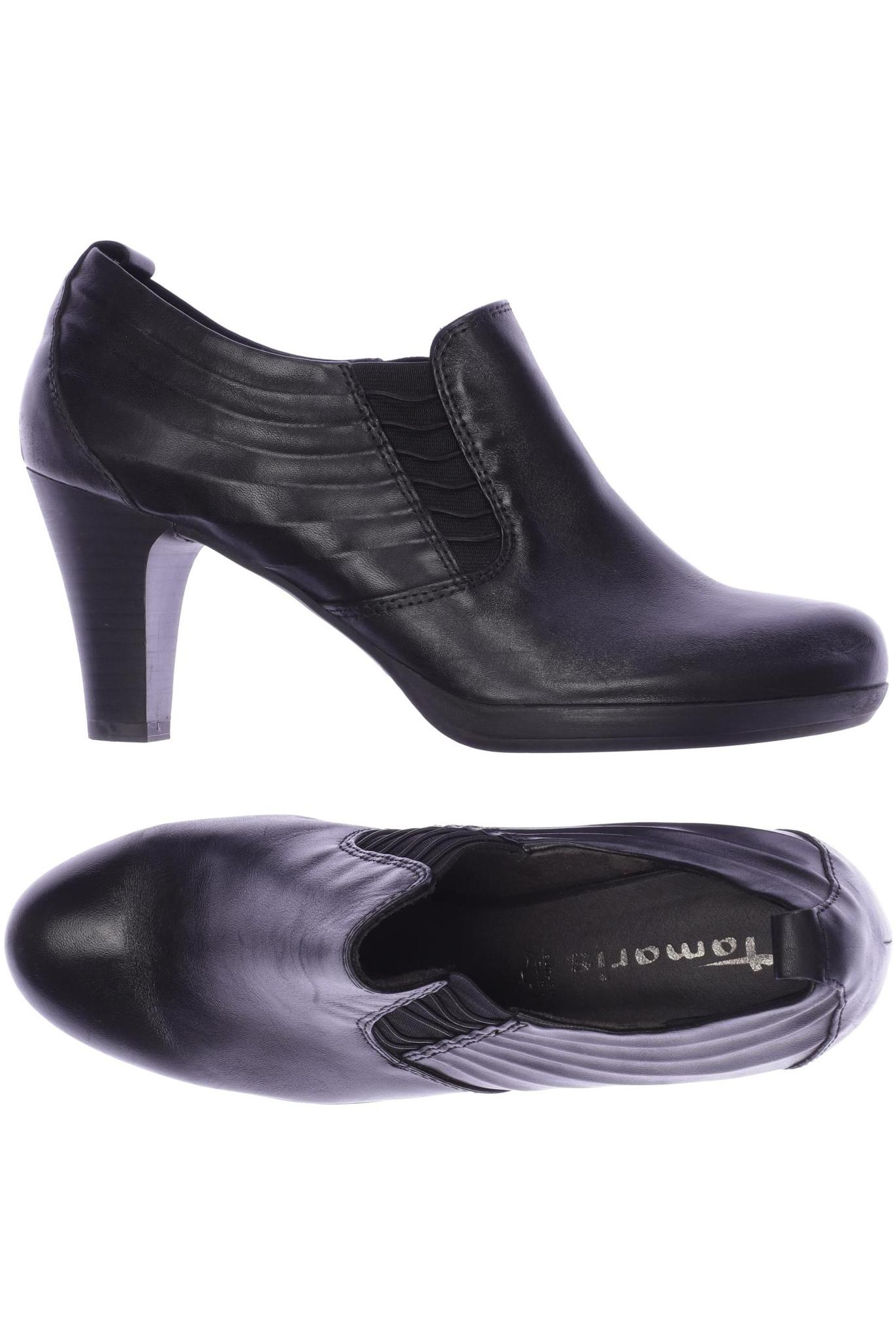 

Tamaris Damen Halbschuh, schwarz, Gr. 39