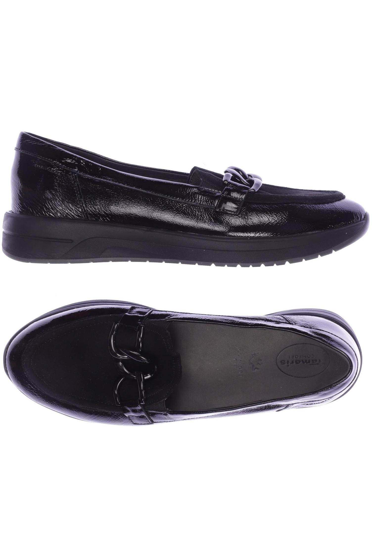 Thumbnail - Tamaris Damen Halbschuh, schwarz, Gr. 42
