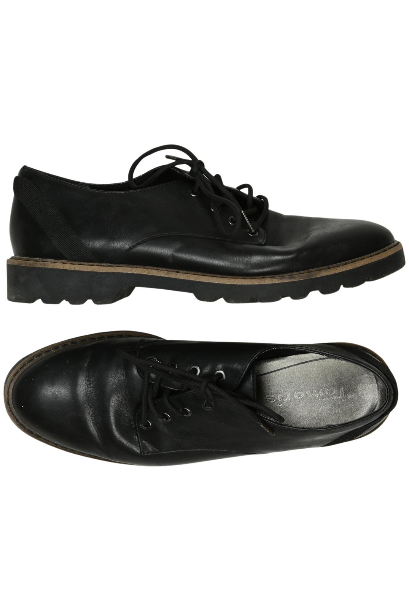 

Tamaris Damen Halbschuh, schwarz, Gr. 38