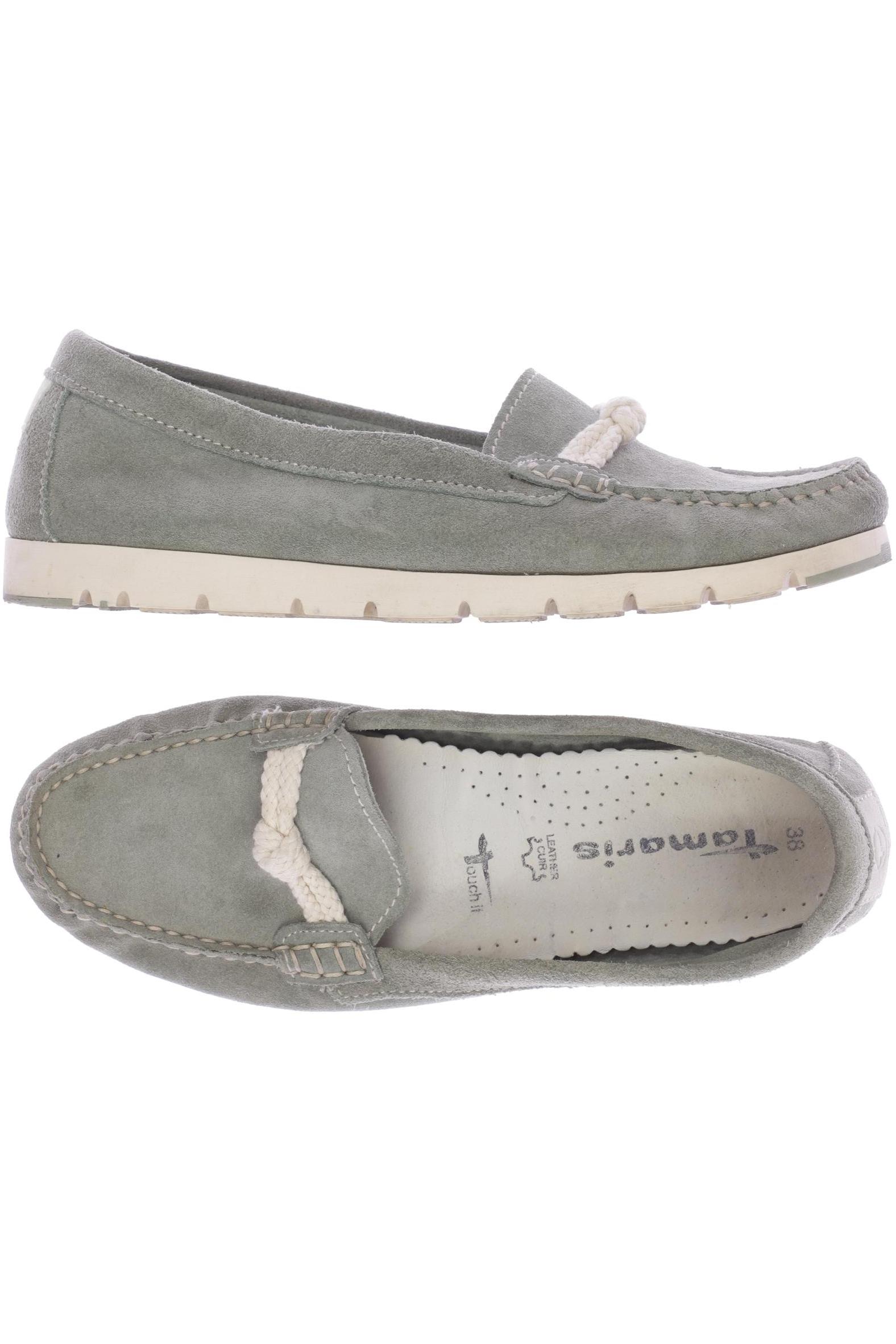 

Tamaris Damen Halbschuh, grün, Gr. 38