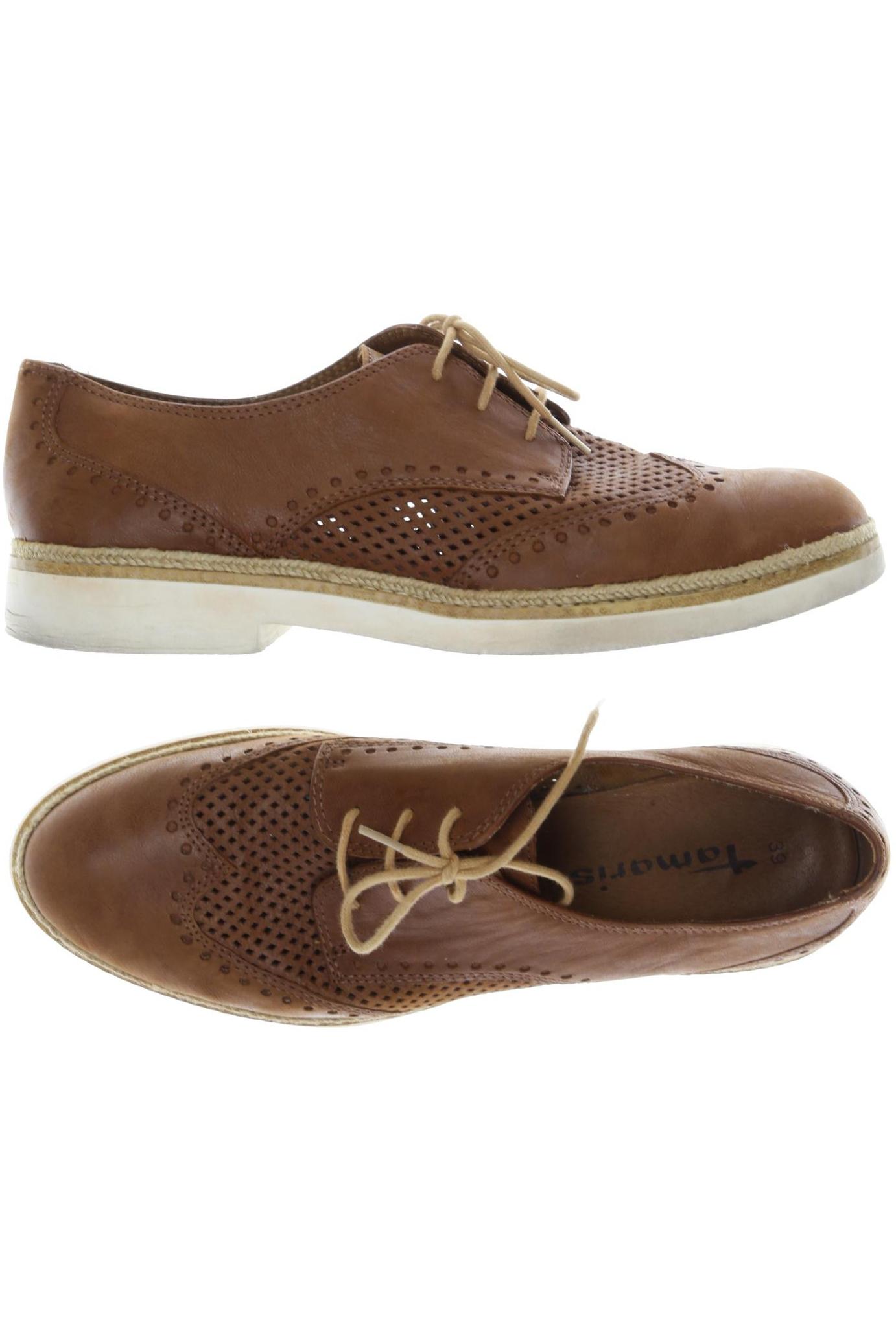 

Tamaris Damen Halbschuh, braun, Gr. 39