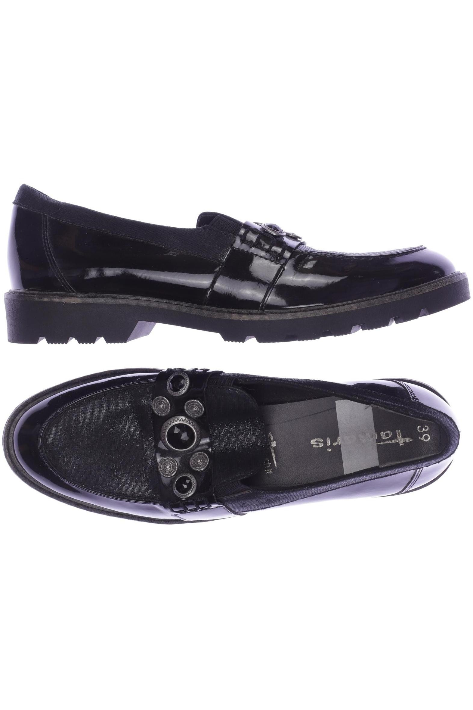 

Tamaris Damen Halbschuh, schwarz, Gr. 39
