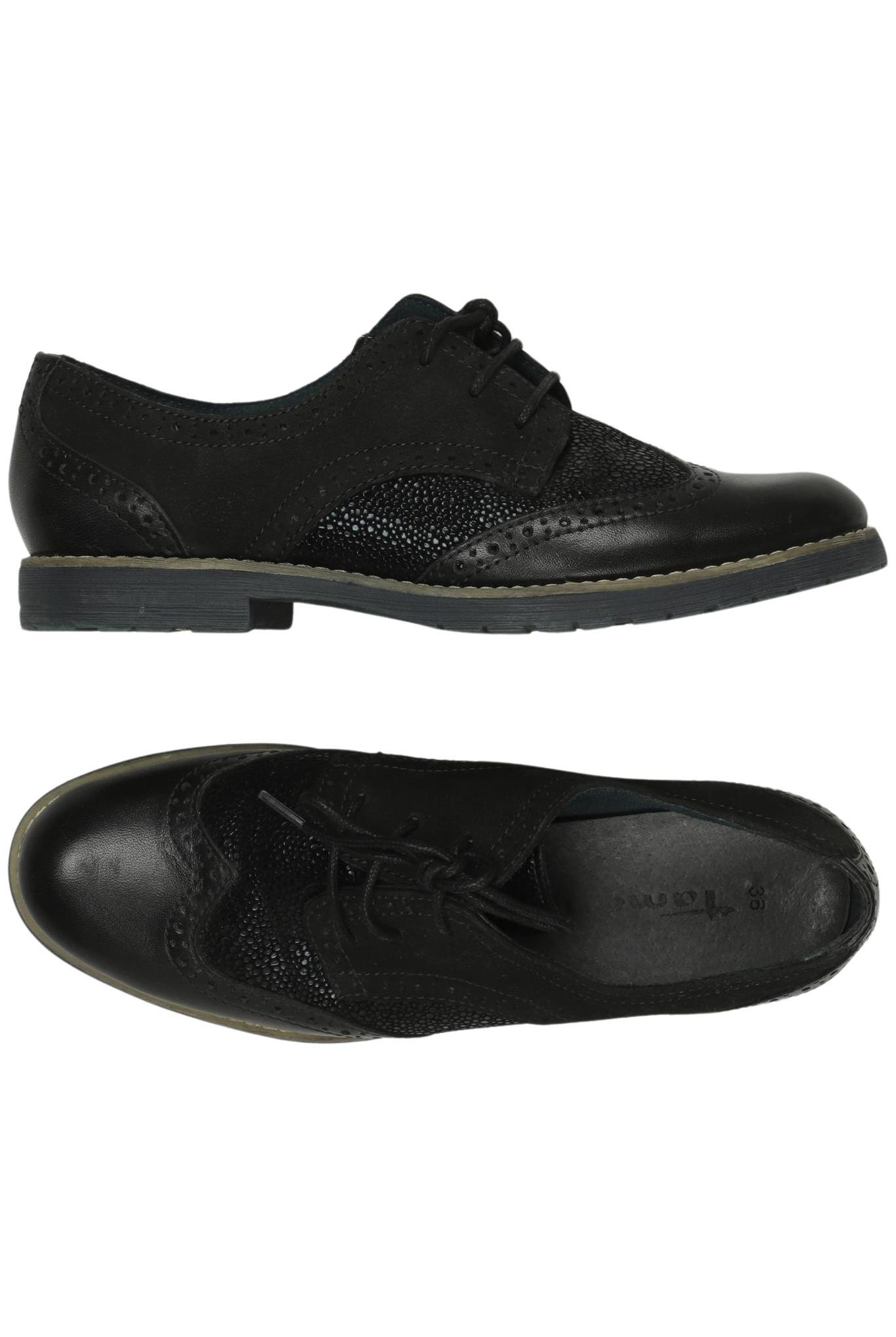 

Tamaris Damen Halbschuh, schwarz, Gr. 36