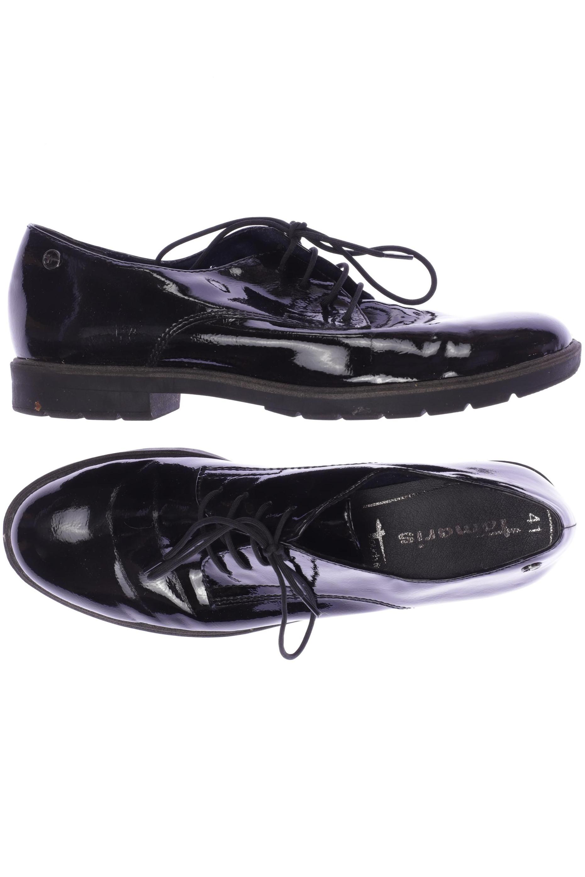 

Tamaris Damen Halbschuh, schwarz, Gr. 41