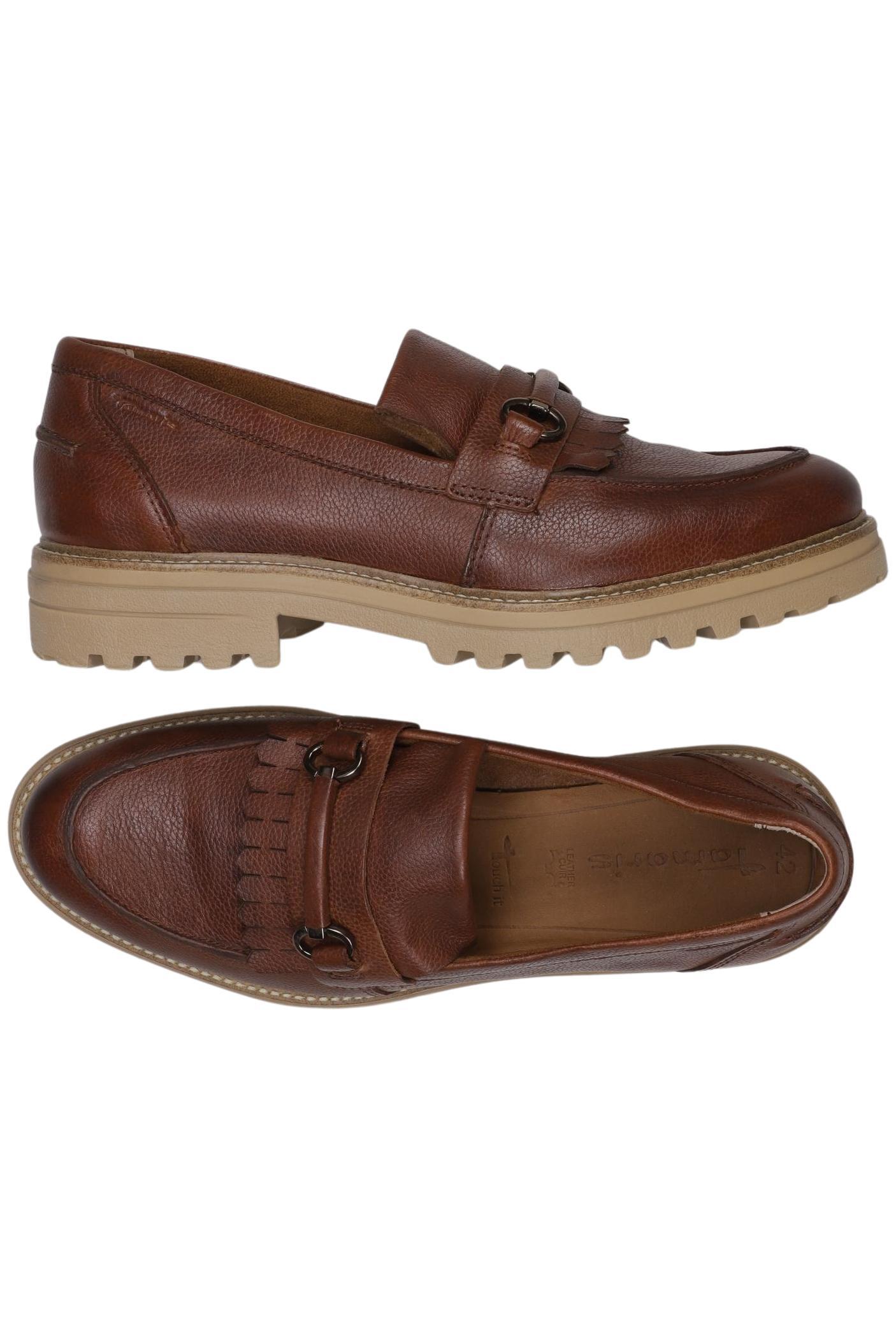 

Tamaris Damen Halbschuh, braun, Gr. 42