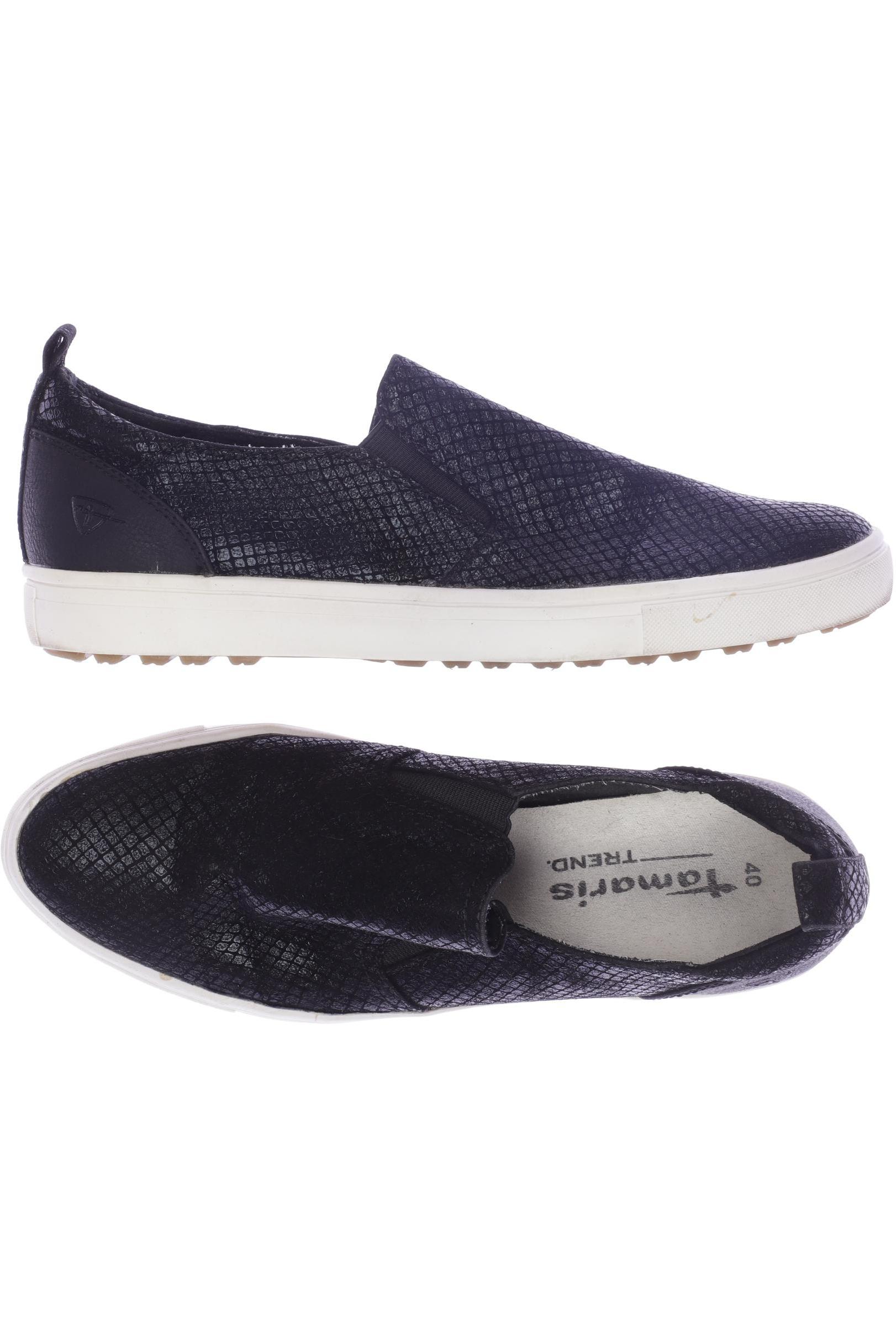 

Tamaris Damen Halbschuh, schwarz, Gr. 40