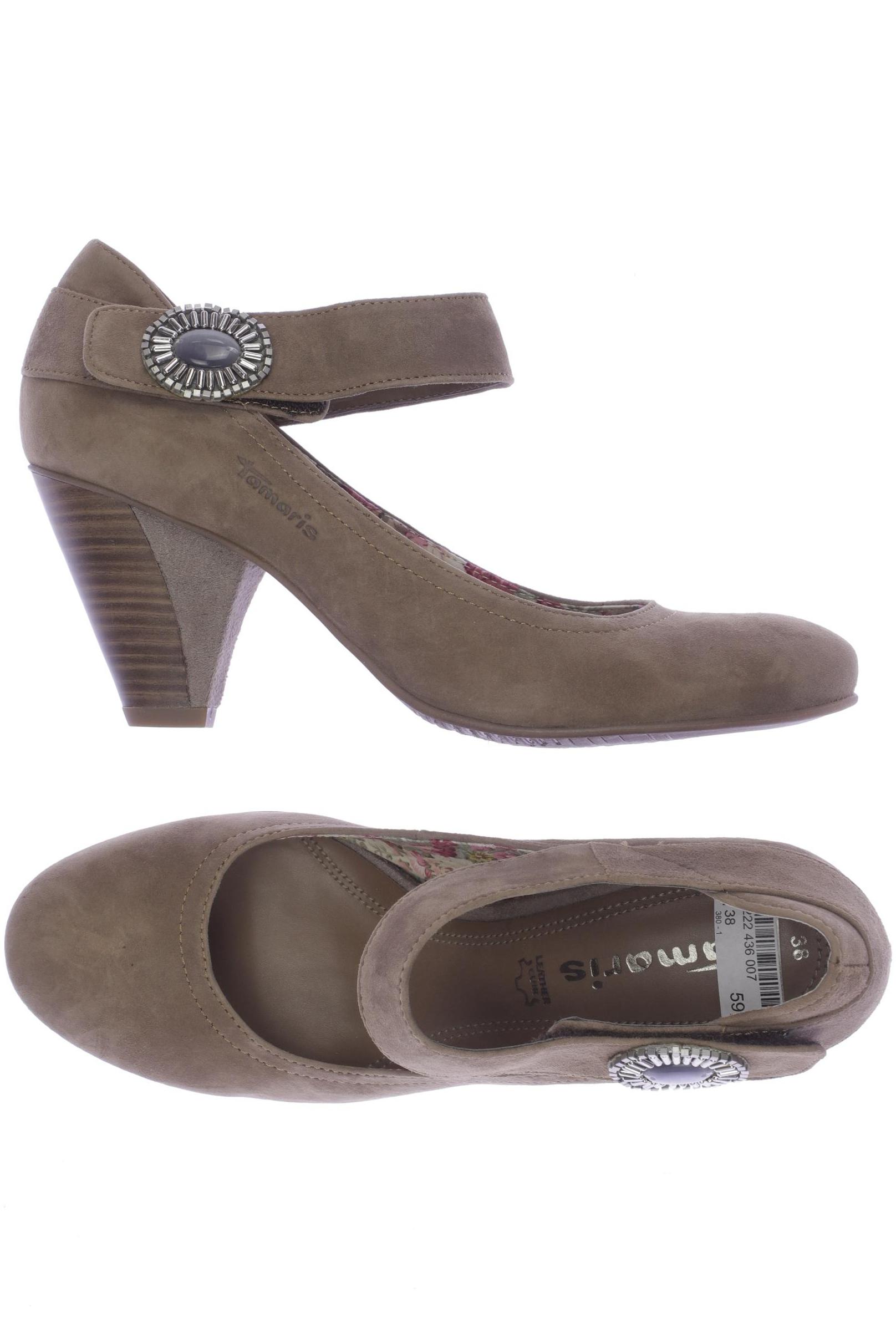 

Tamaris Damen Halbschuh, braun, Gr. 38