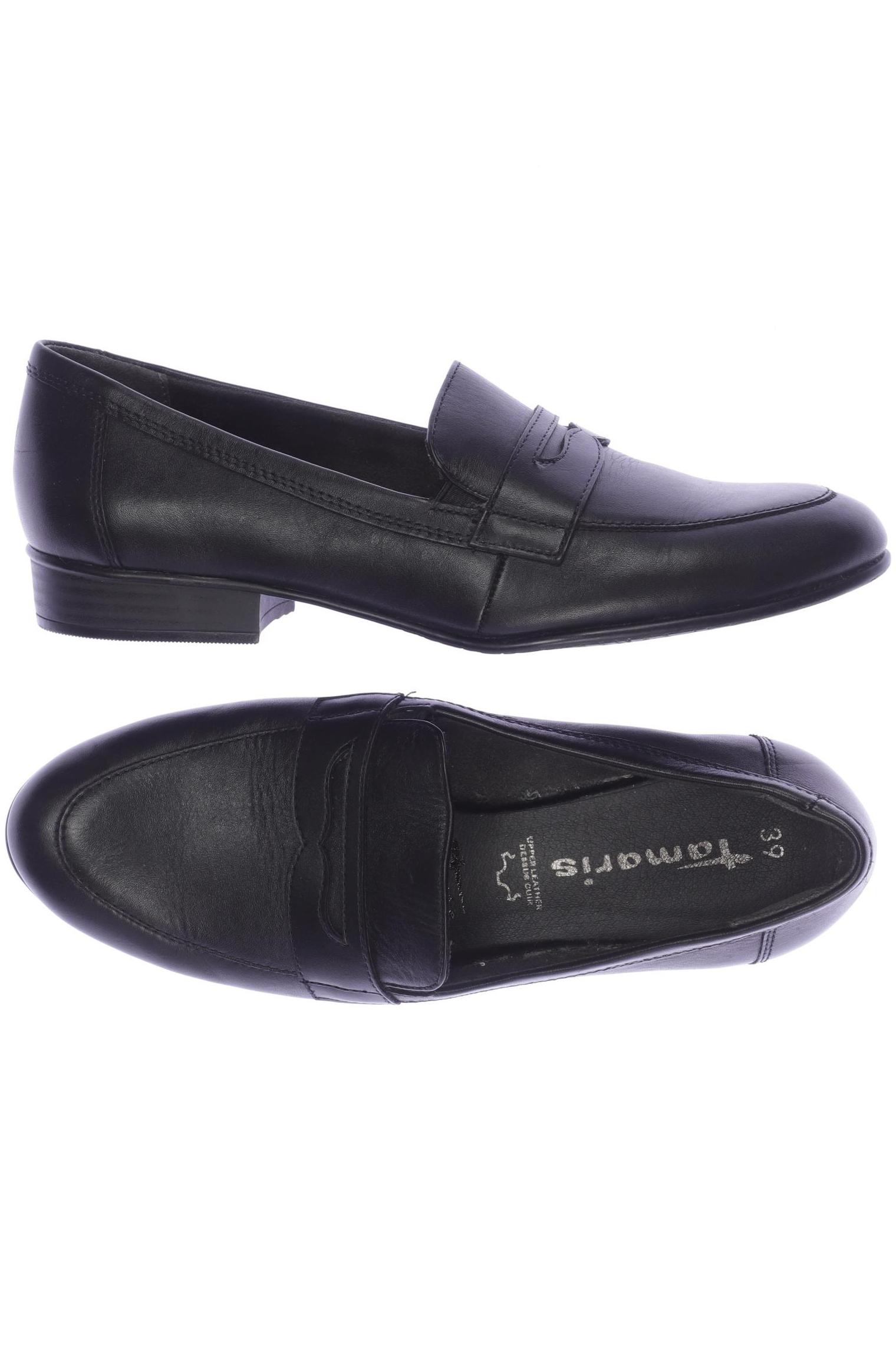 

Tamaris Damen Halbschuh, schwarz, Gr. 39