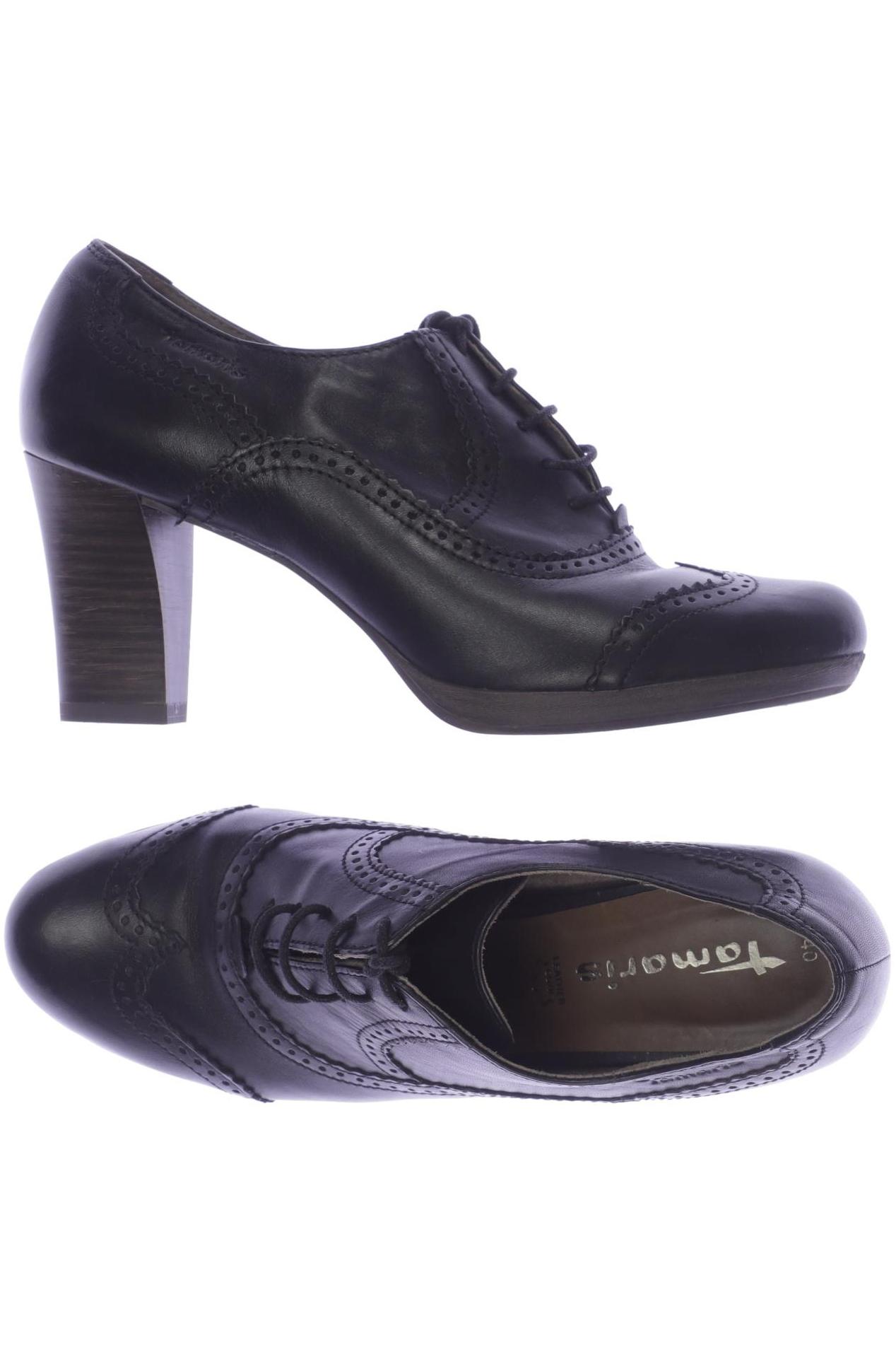 

Tamaris Damen Halbschuh, schwarz, Gr. 40