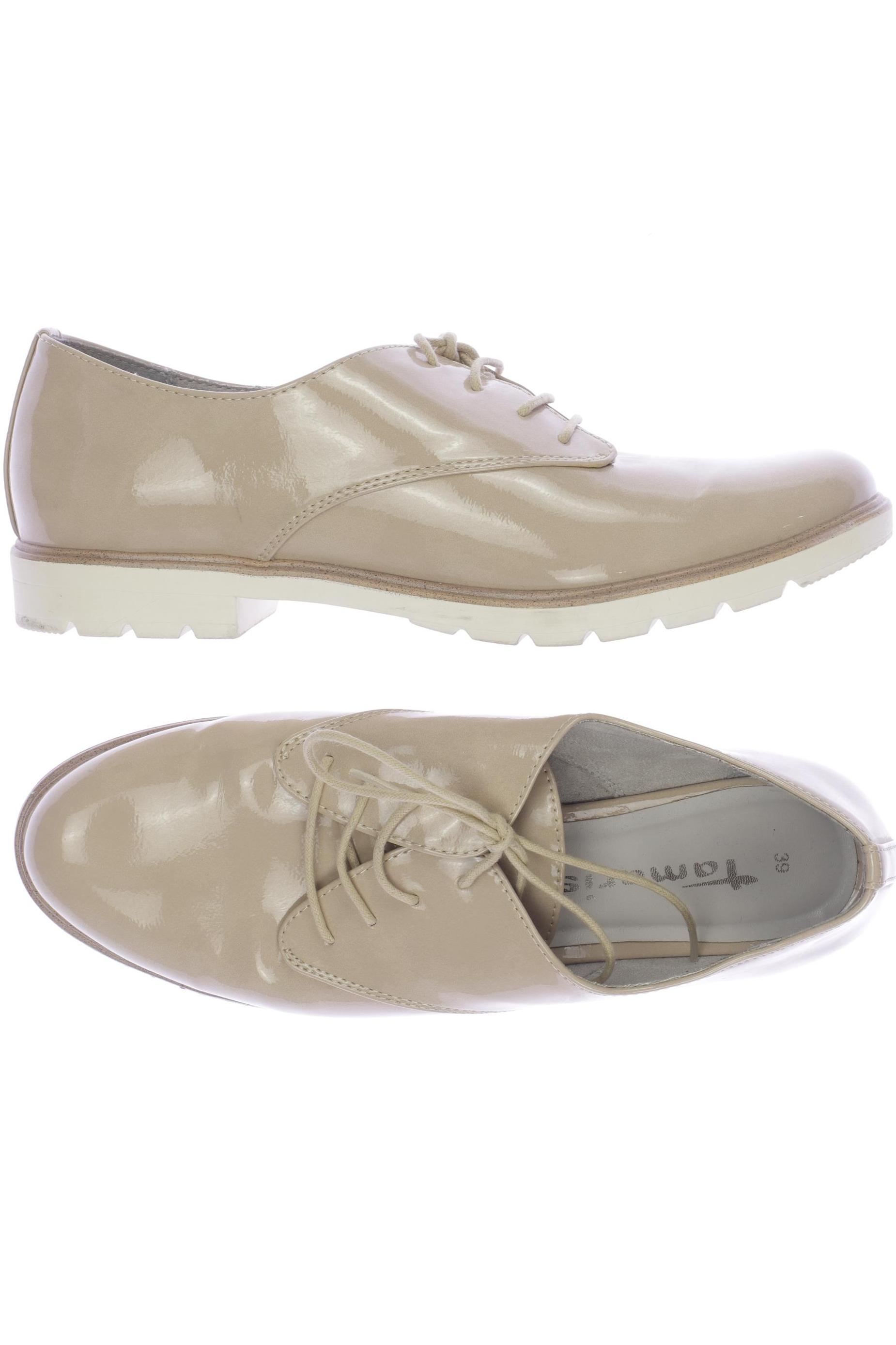 

Tamaris Damen Halbschuh, beige, Gr. 39