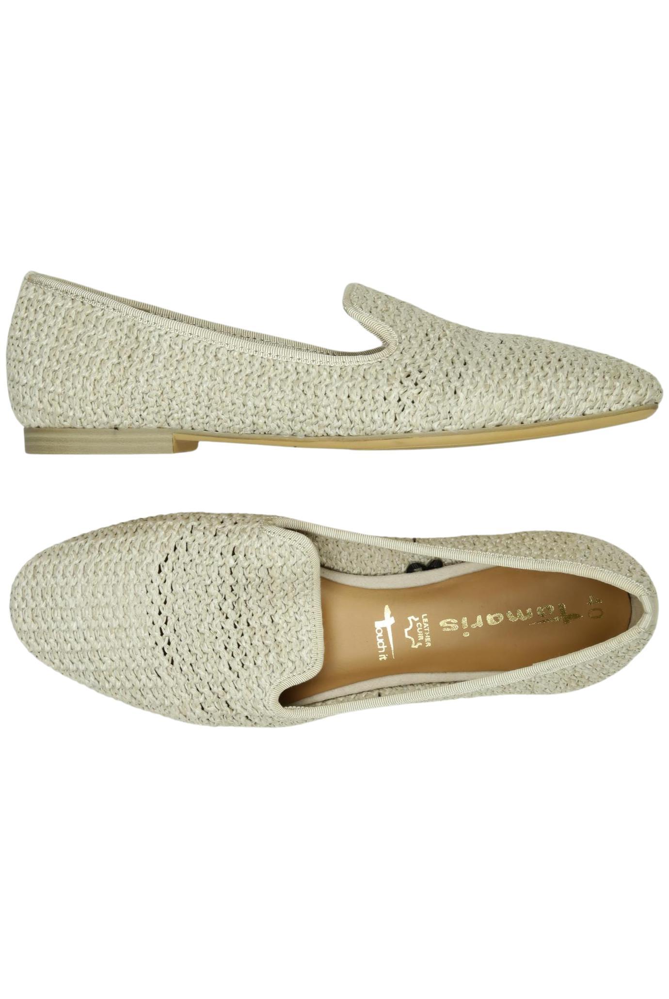 

Tamaris Damen Halbschuh, beige, Gr. 40