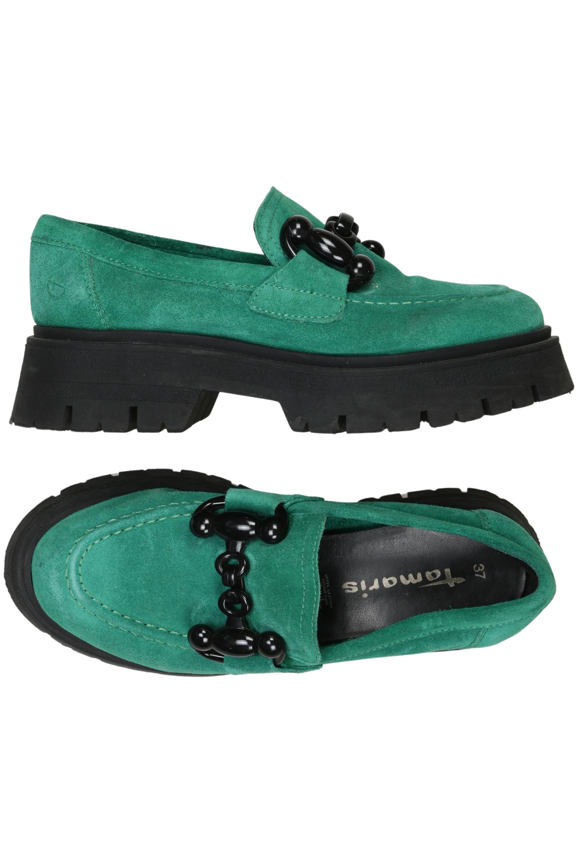 

Tamaris Damen Halbschuh, grün, Gr. 37