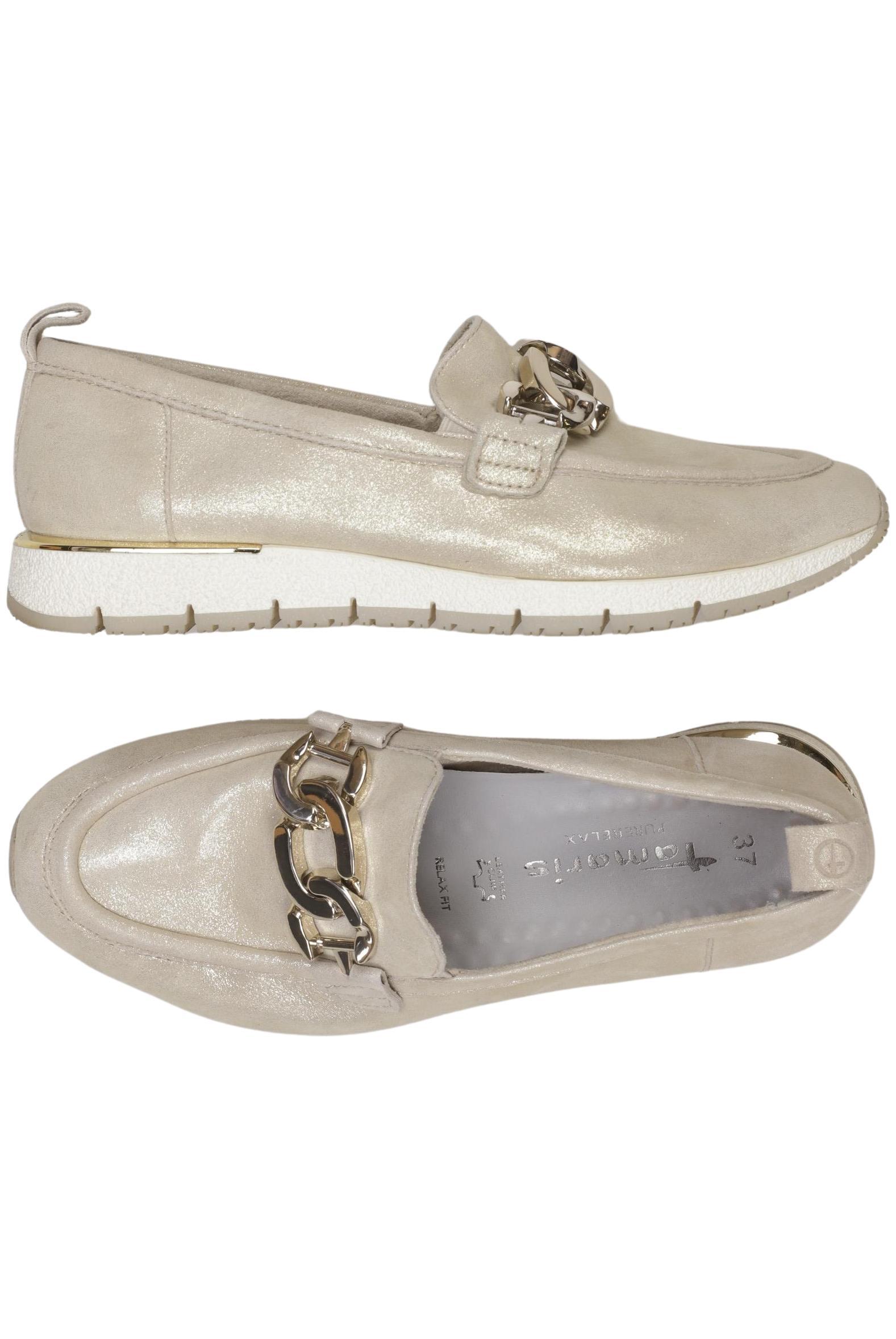 

Tamaris Damen Halbschuh, gold, Gr. 37