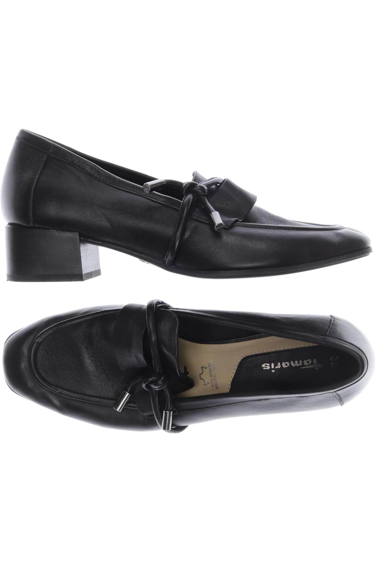 

Tamaris Damen Halbschuh, schwarz, Gr. 38