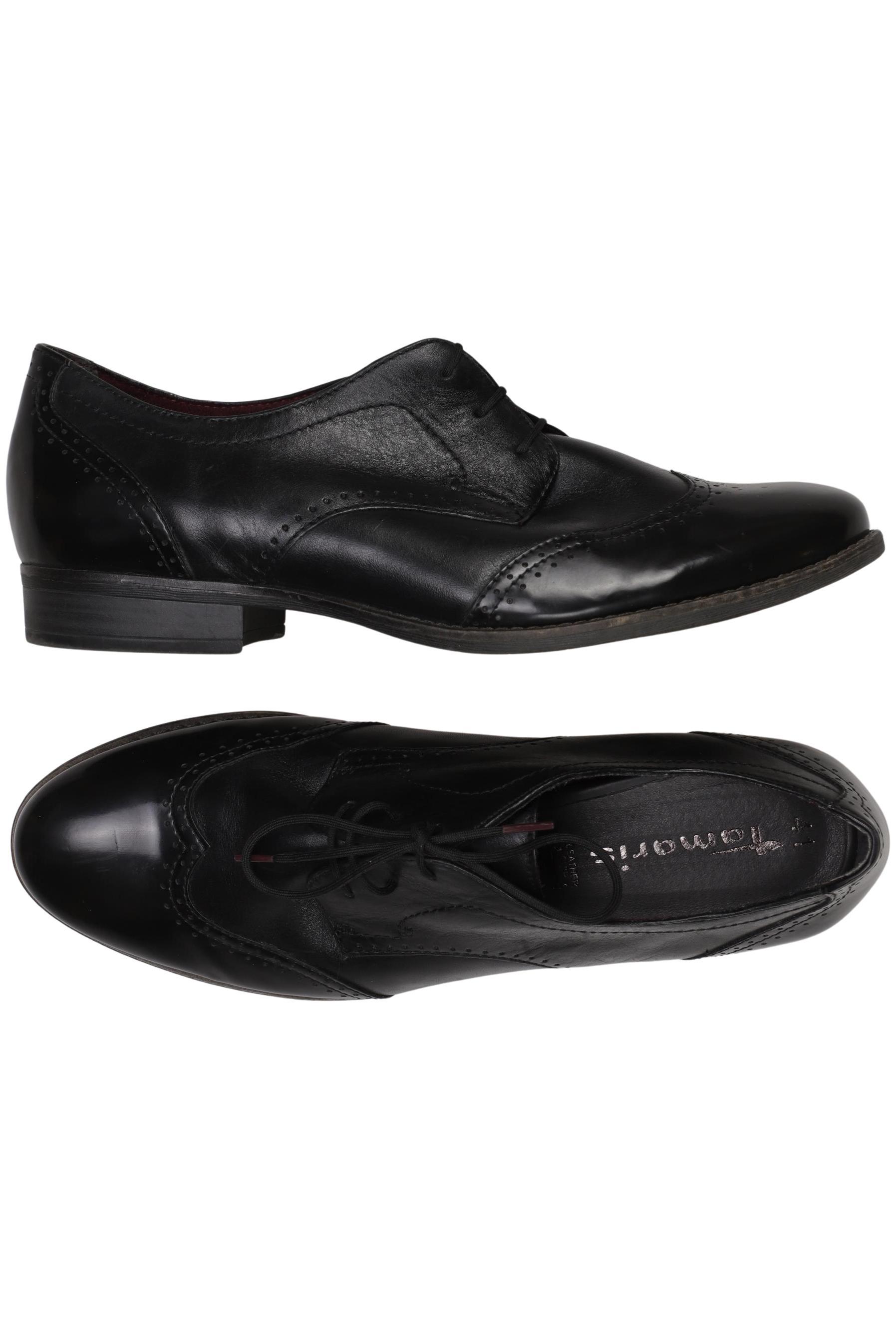 

Tamaris Damen Halbschuh, schwarz, Gr. 41