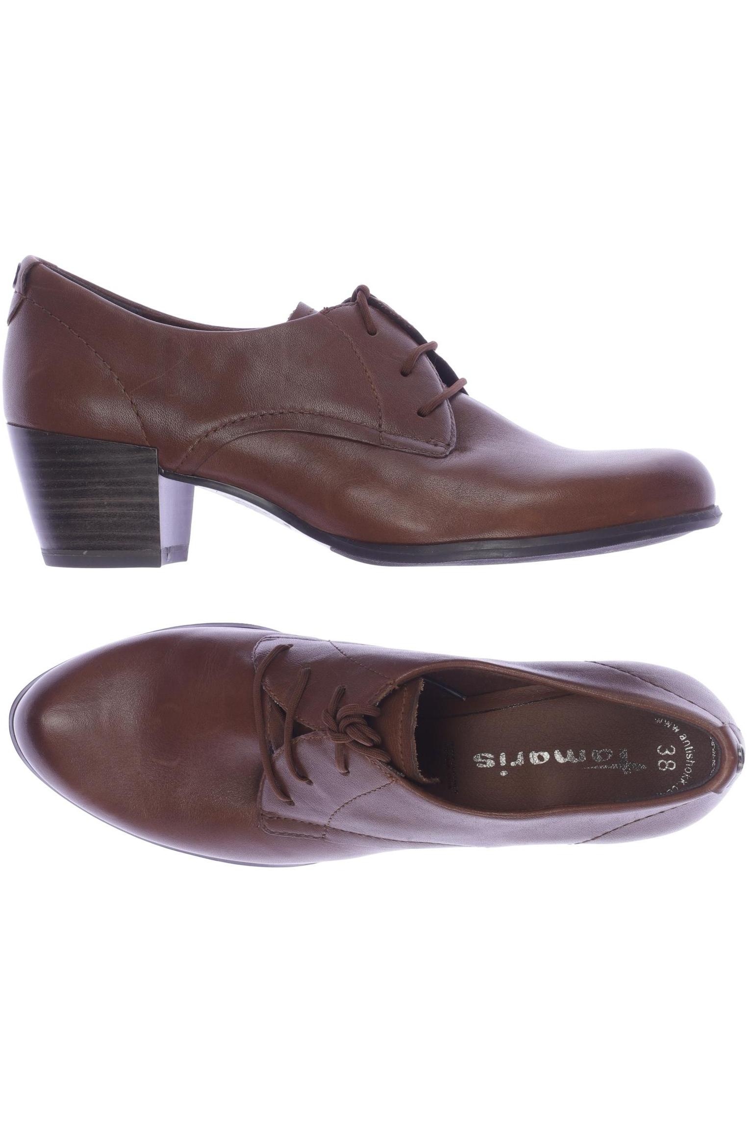 

Tamaris Damen Halbschuh, braun, Gr. 38