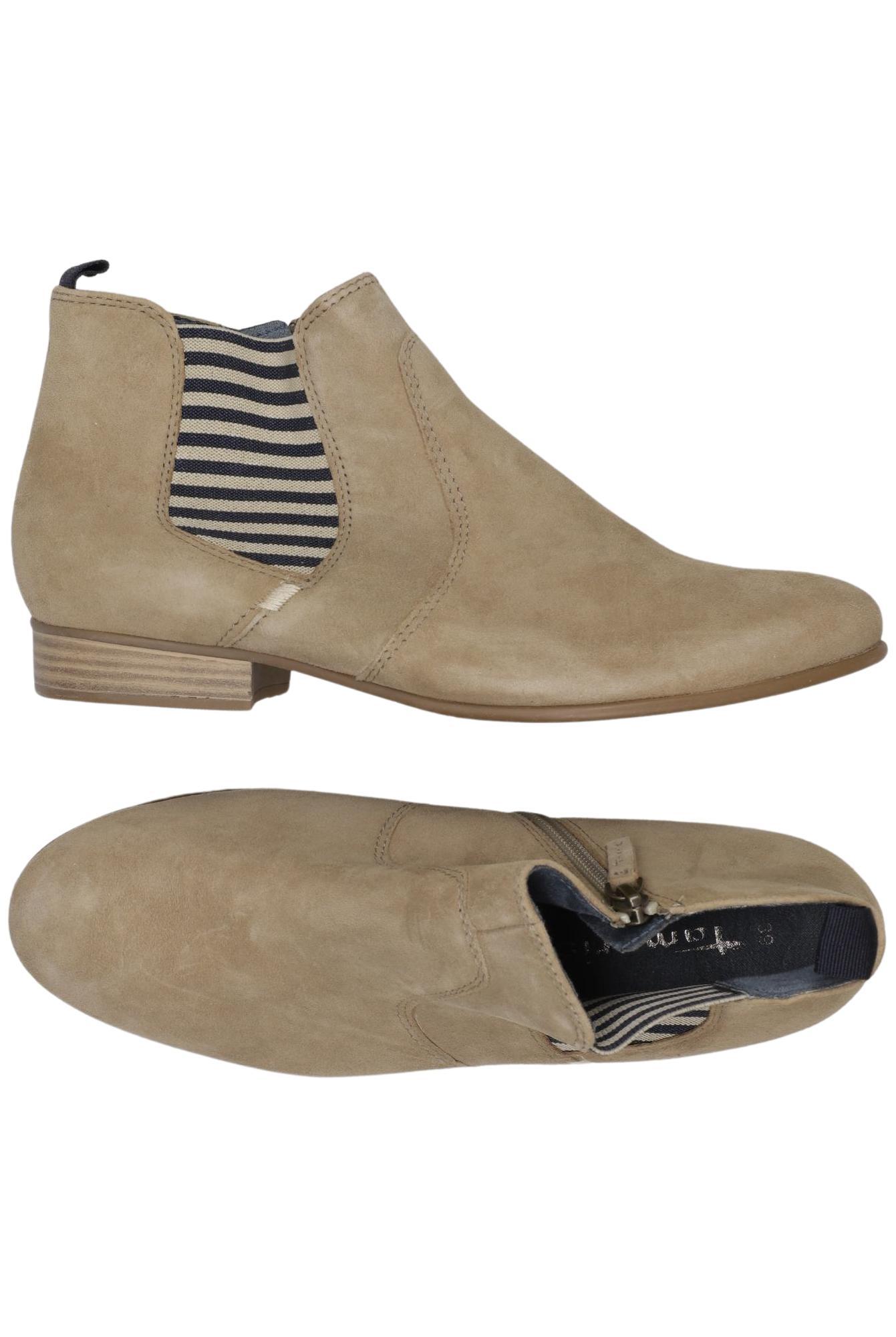 

Tamaris Damen Halbschuh, beige, Gr. 39