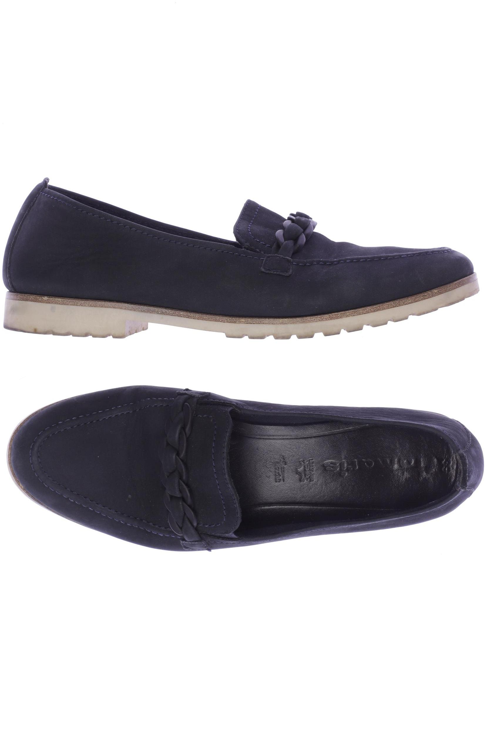

Tamaris Damen Halbschuh, schwarz, Gr. 39