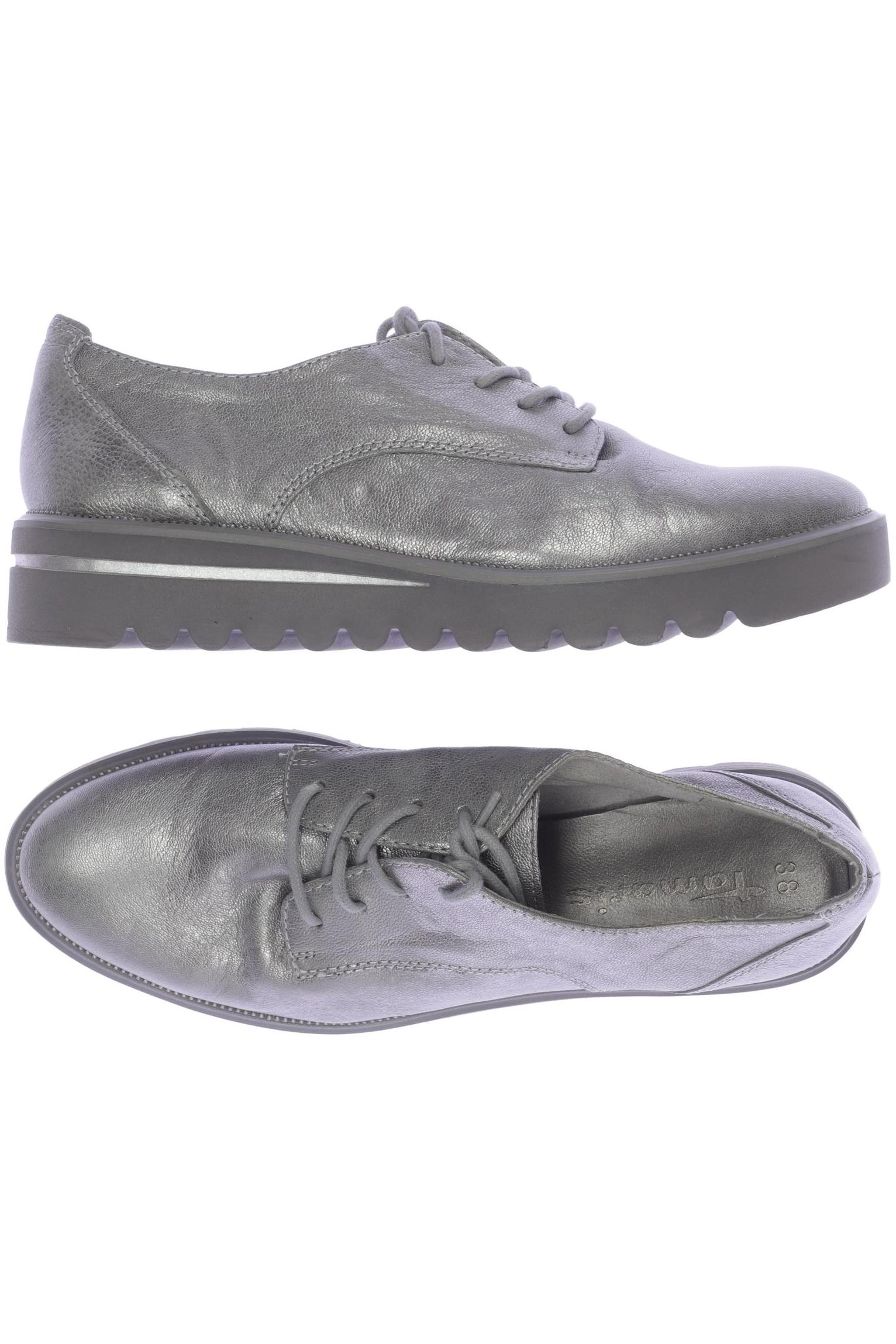 

Tamaris Damen Halbschuh, grau, Gr. 38