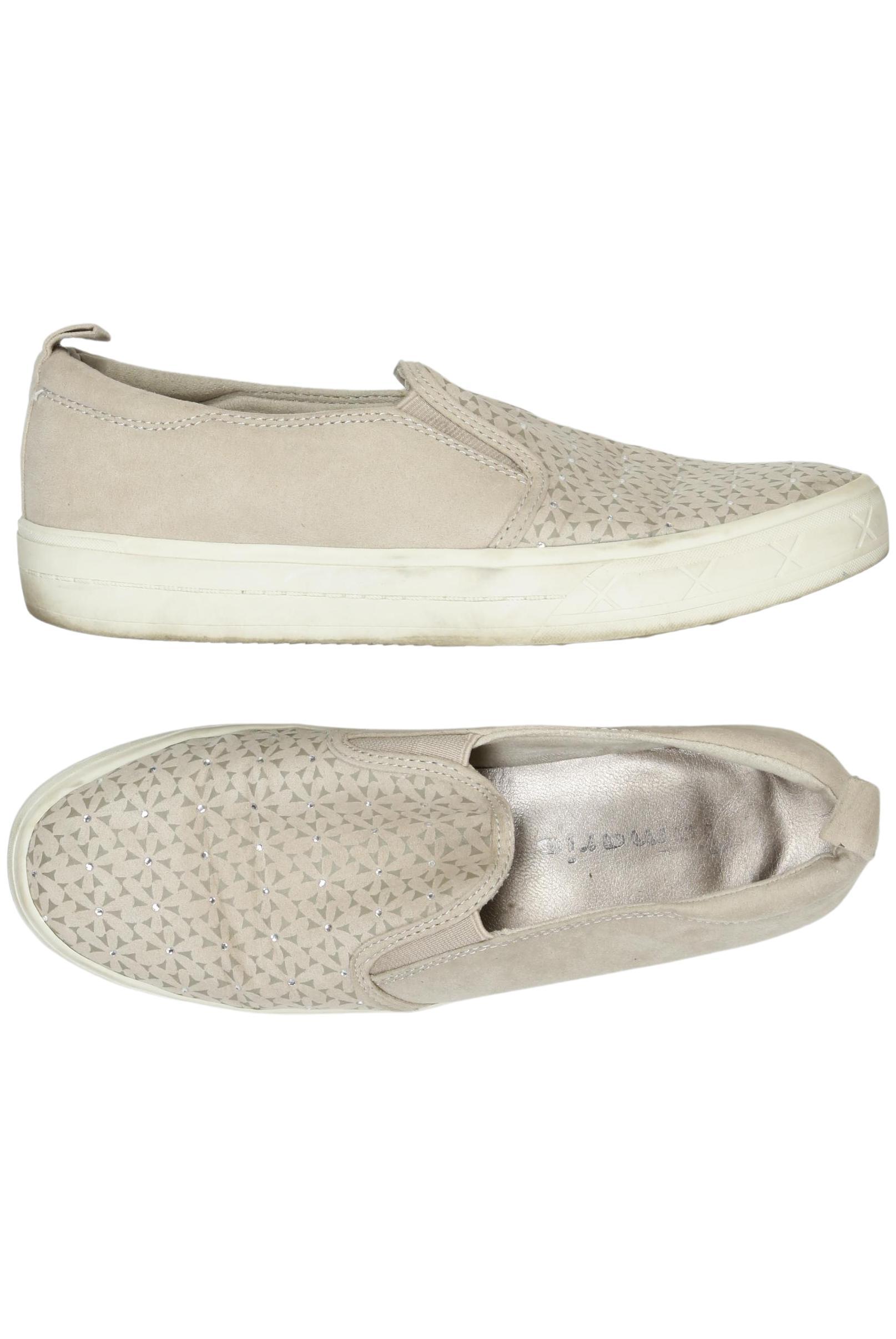 

Tamaris Damen Halbschuh, beige, Gr. 38