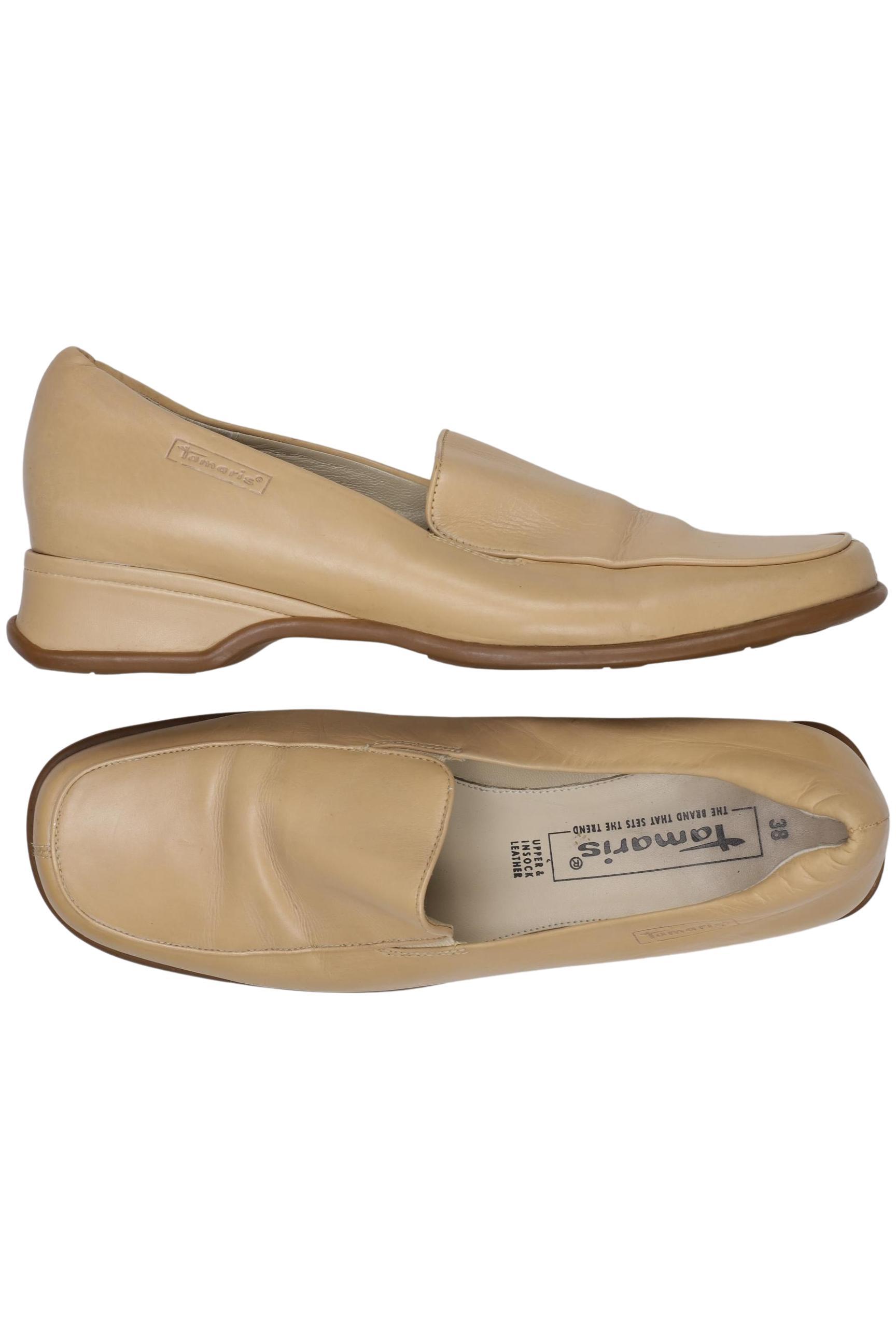 

Tamaris Damen Halbschuh, beige, Gr. 38