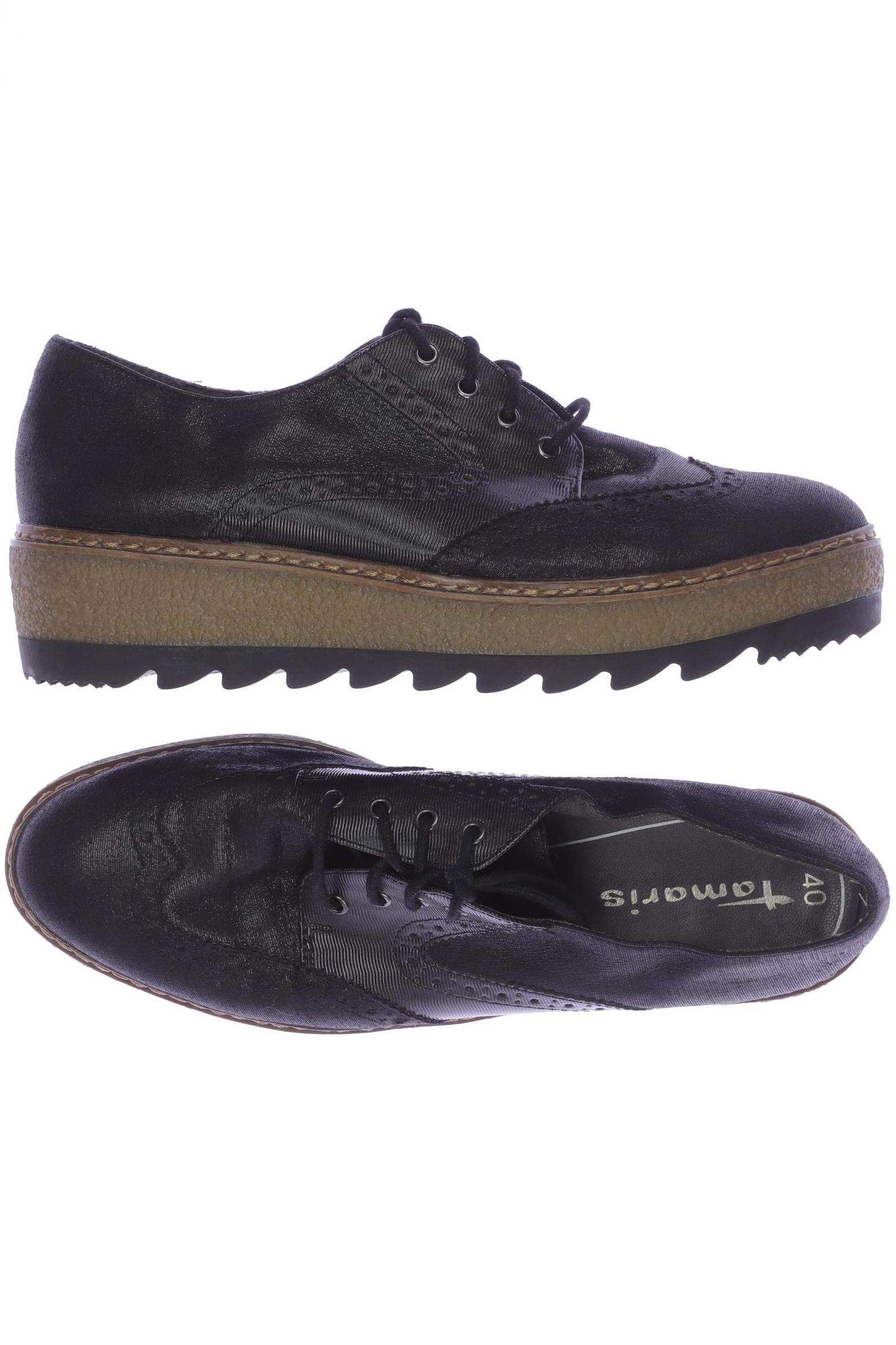 

Tamaris Damen Halbschuh, schwarz, Gr. 40